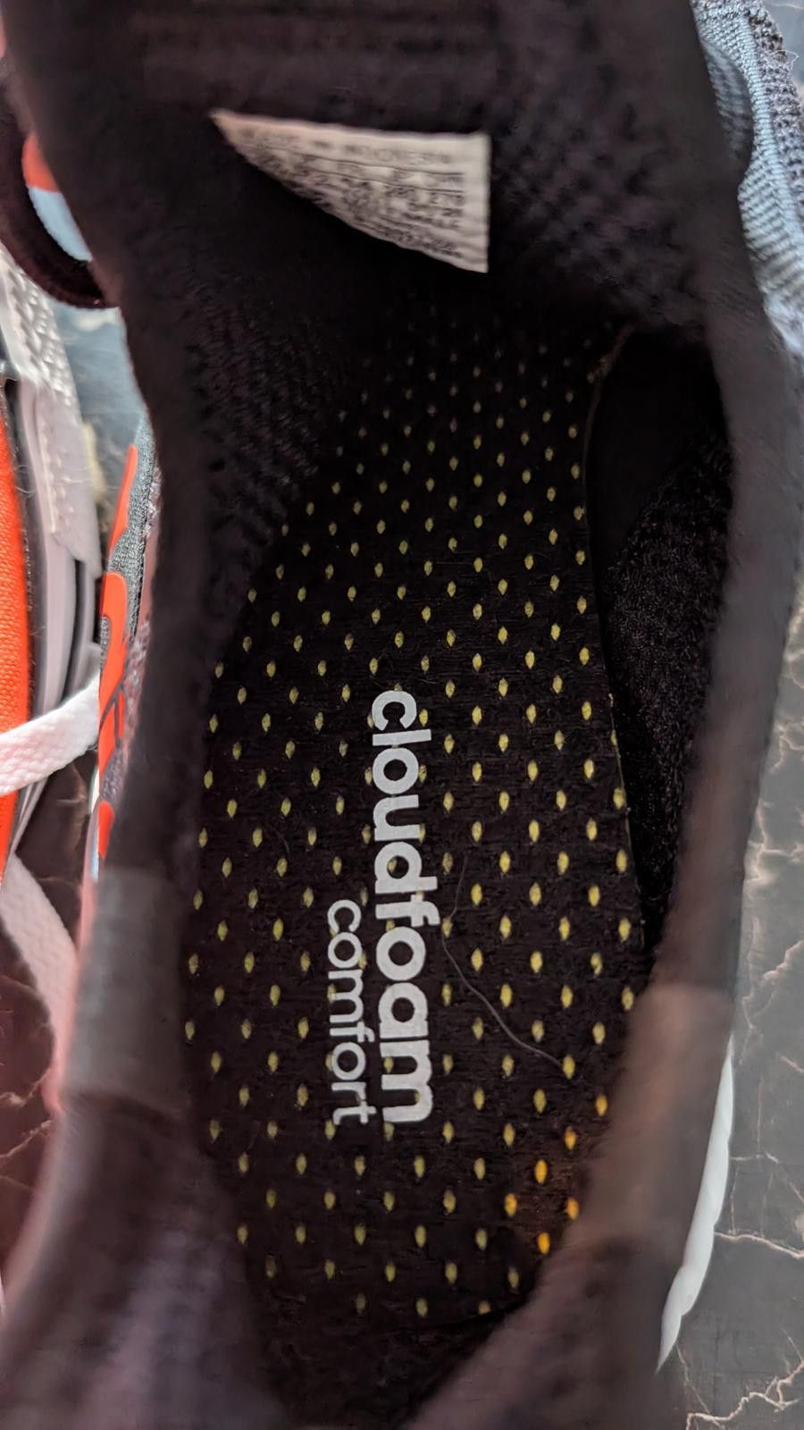 Adidas Adidas Cloudfoam Running Shoes Men’s US 10 Black Red H00275 Size L / US 10 / IT 46 - 10 Thumbnail