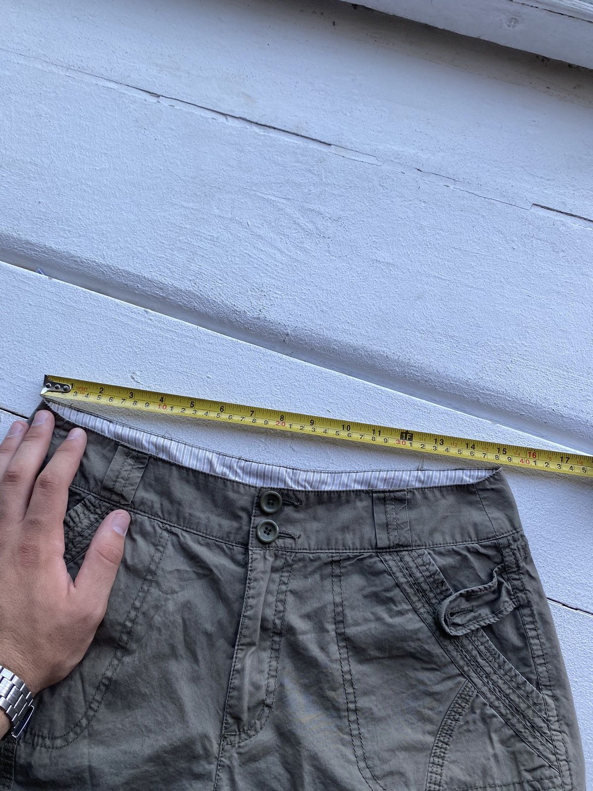 Other 🔥Gothic Punk Opium Flared Bell Bootcut Gorpcore Cargo Pants Size 30" / US 8 / IT 44 - 6 Thumbnail