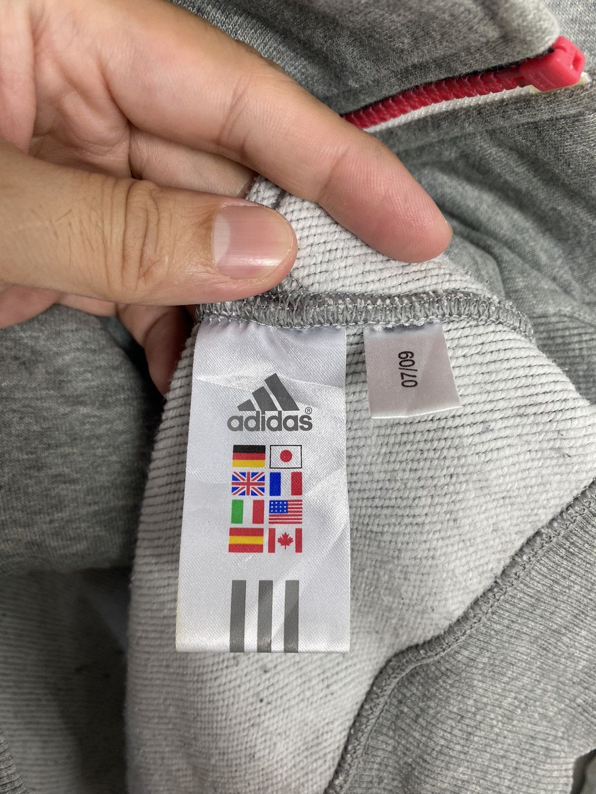 Adidas Rare‼️ Adidas Hoodie Full Zipper Size S / US 4 / IT 40 - 9 Thumbnail