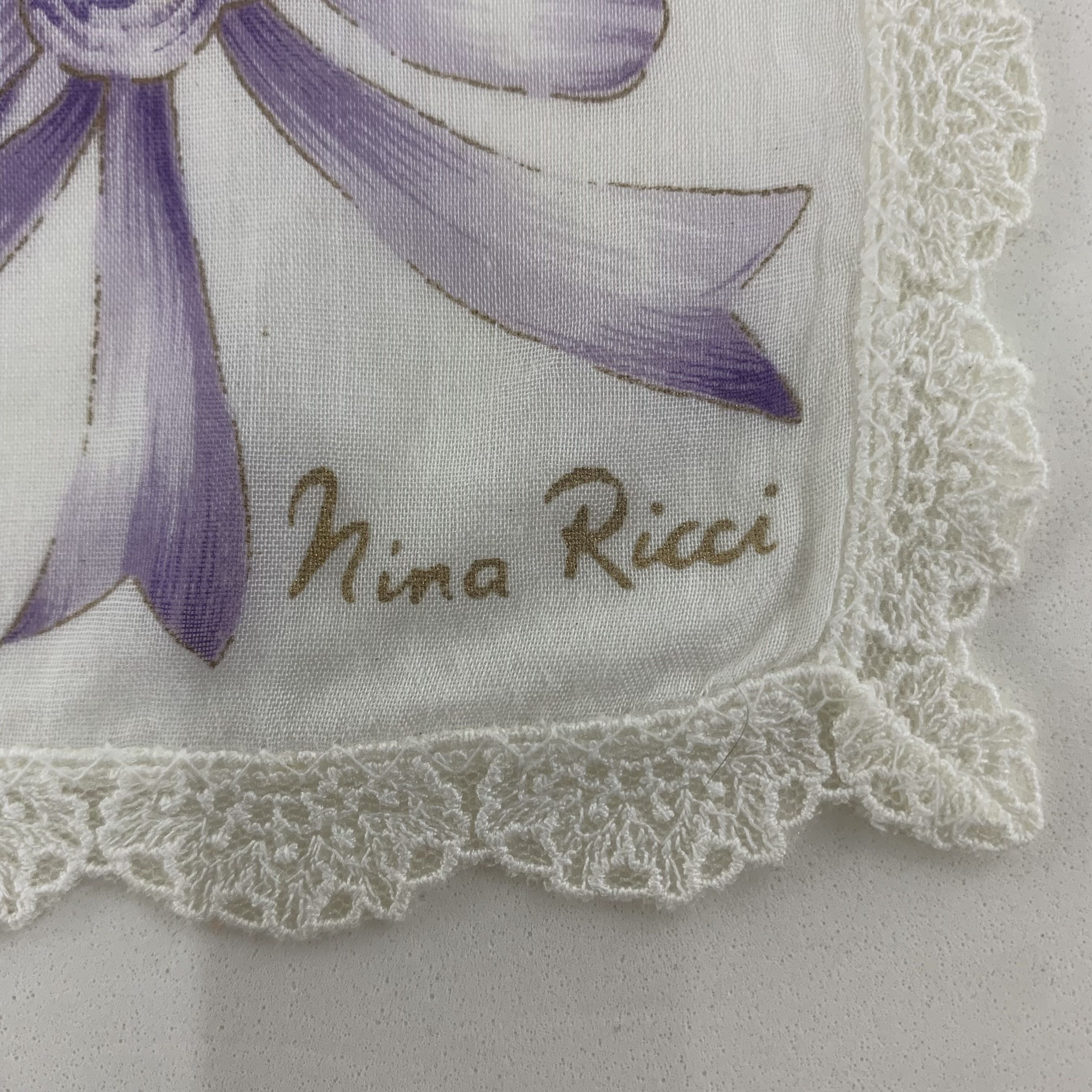 Nina Ricci Nina Ricci Handkerchief Bandana Neckerchief Square TB3473 Size ONE SIZE - 4 Thumbnail