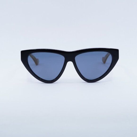 Gucci New Gucci GG1333S 004 Sunglasses - Black Frame, Blue Lenses Size ONE SIZE - 2 Thumbnail