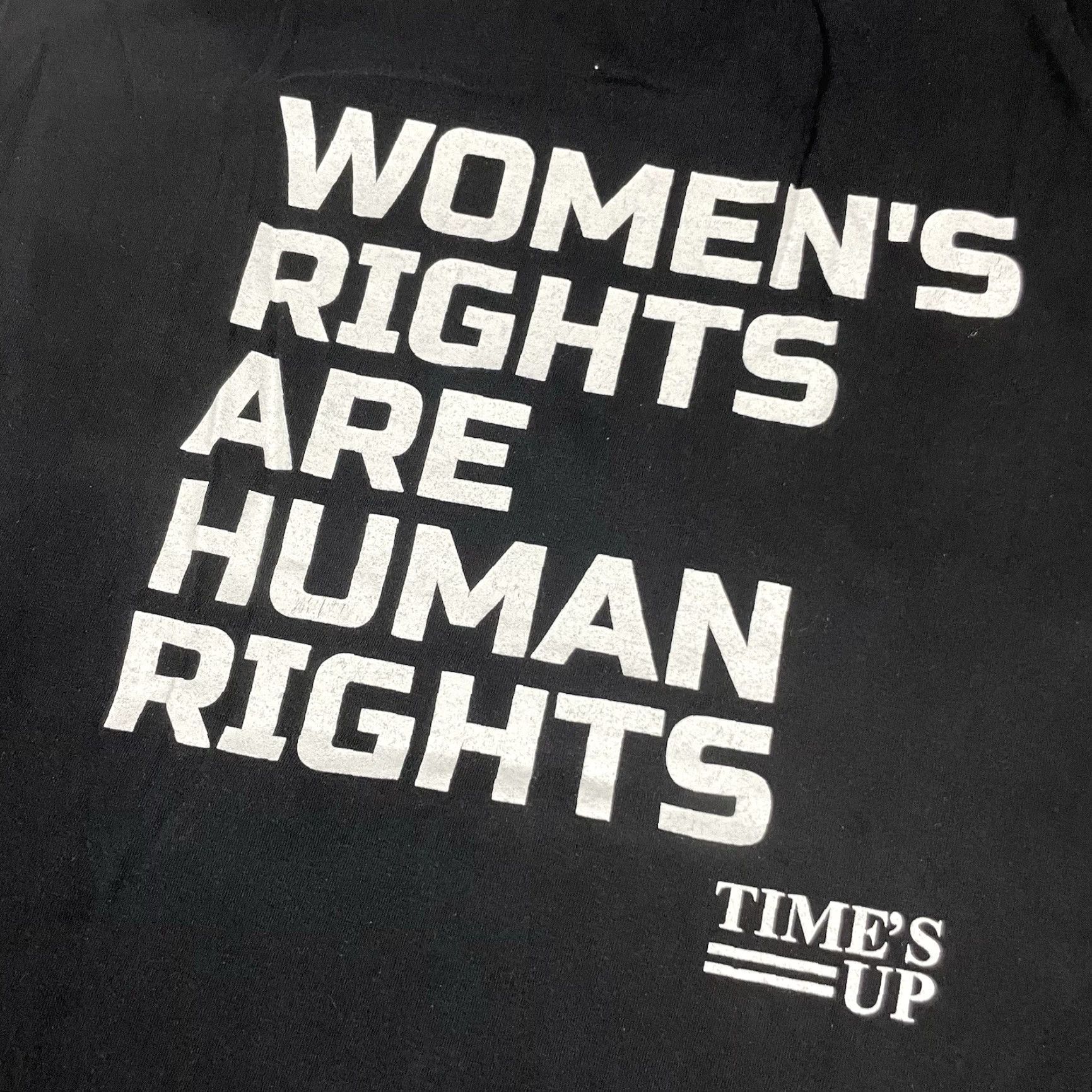 Vintage Womens T Shirt Adult XL 2018 Feminists Advocacy Protest Rights Times Up Shirt Size XL / US 12-14 / IT 48-50 - 4 Thumbnail