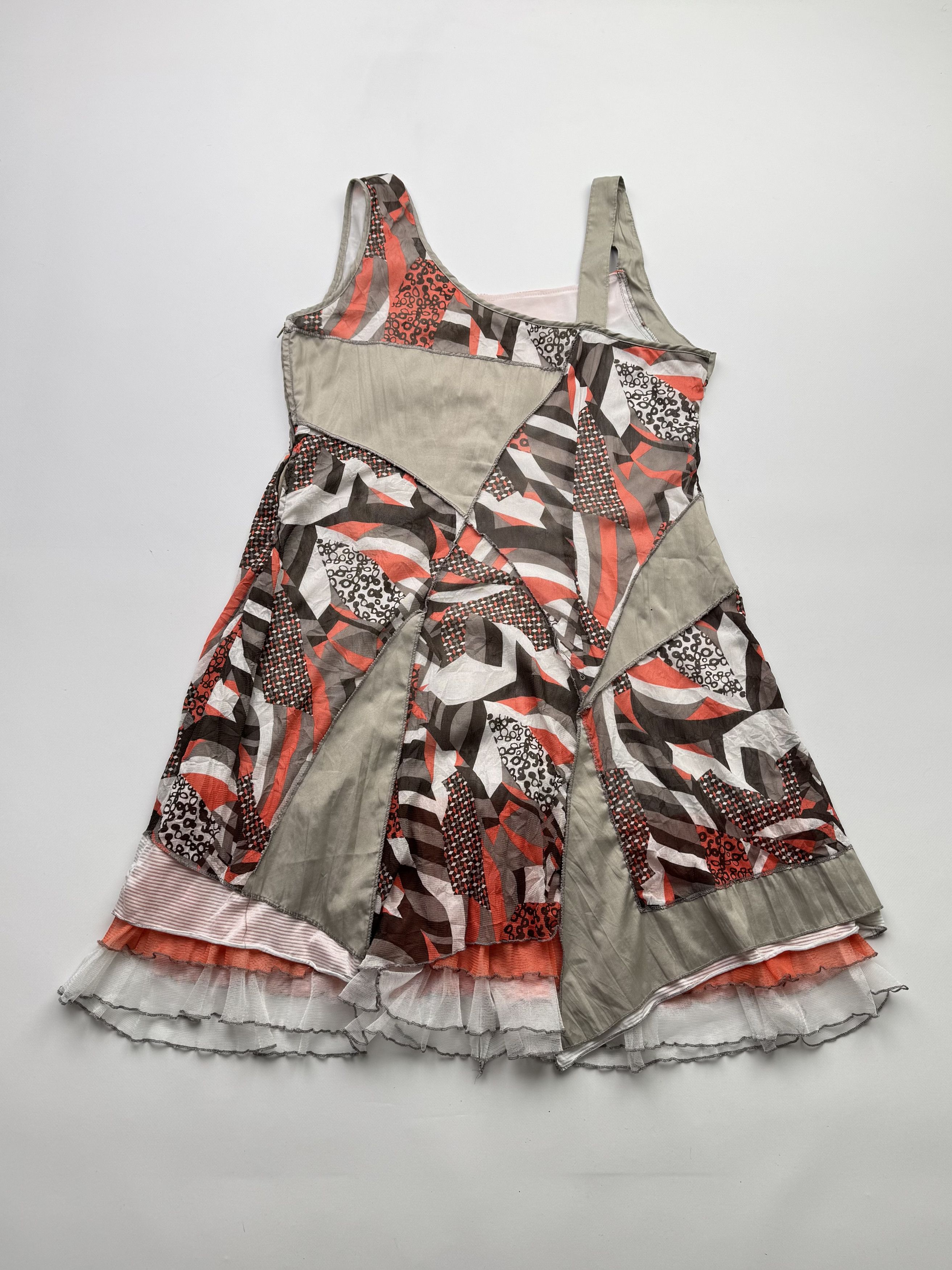 Japanese Brand Vintage Flare Dress B258 E2(V367) Size L / US 10 / IT 46 - 7 Thumbnail