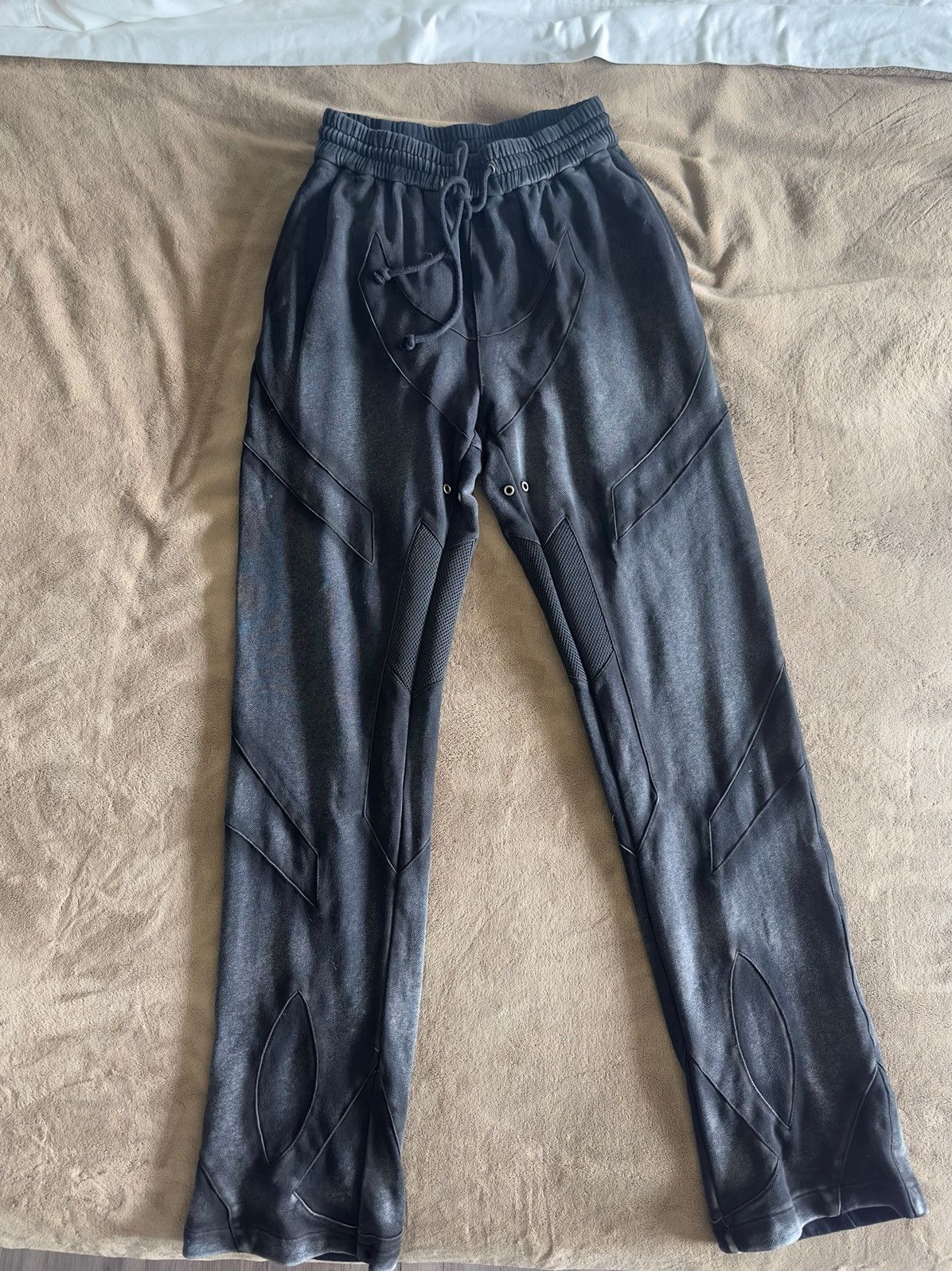 Siberia Hills Moto Sweatpants Vintage Black Size US 28 / EU 44 - 1 Thumbnail