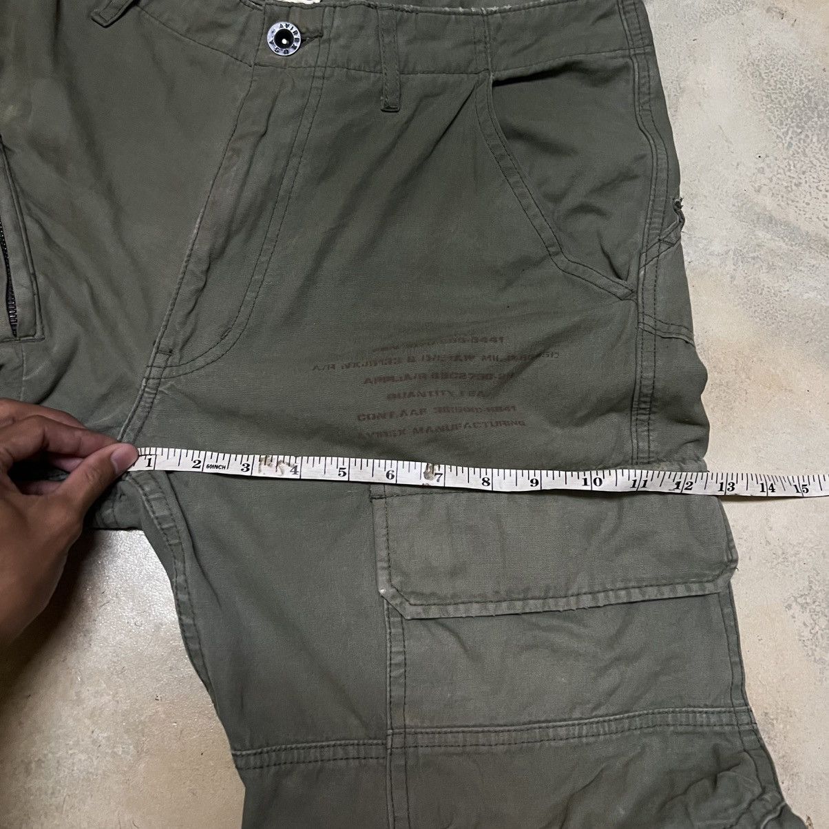 Avirex Avirex Multipockets Cargo Pants Size US 35 - 16 Thumbnail