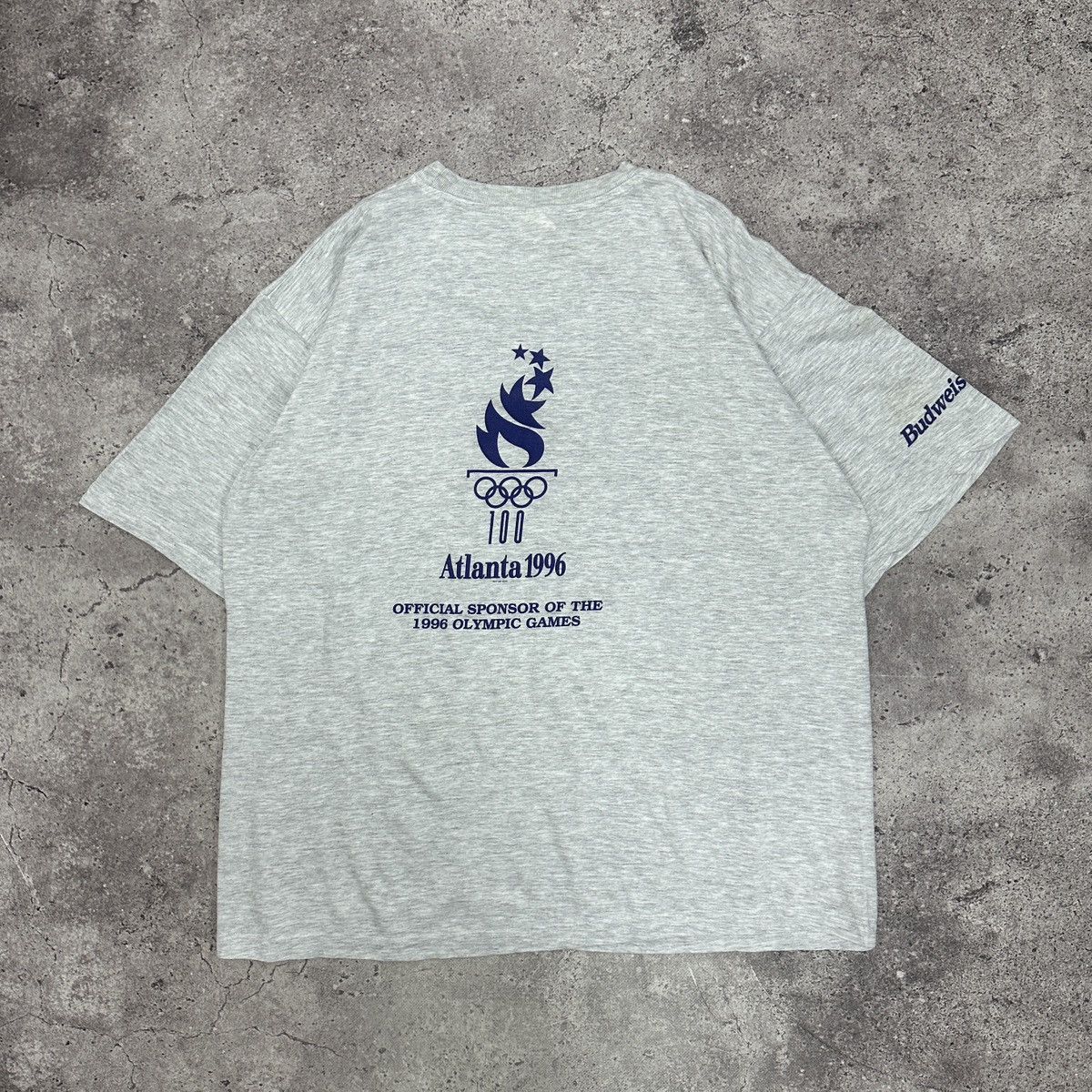 USA Olympics Vintage 90s Atlanta 1996 Olympic games tee Budweiser hype pg Size US XL / EU 56 / 4 - 2 Thumbnail
