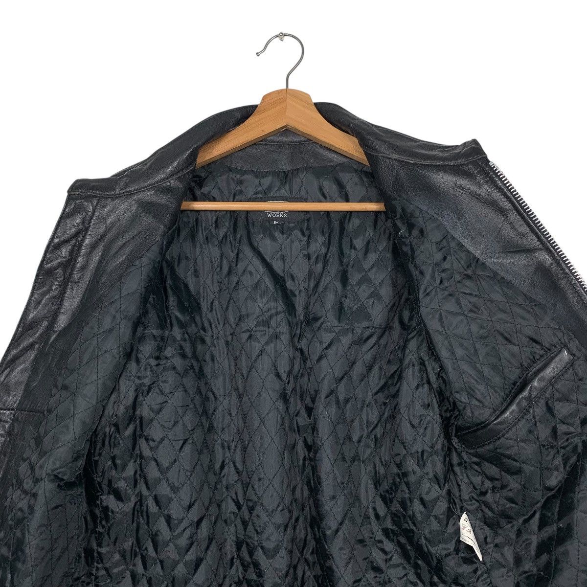 Japanese Brand Horn Works Motorcycle Riding Leather Jacket Size US M / EU 48-50 / 2 - 12 Thumbnail