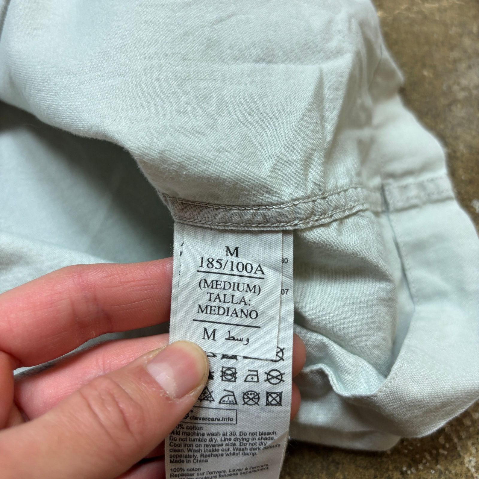 Allsaints Allsaints Strathmoor Relaxed Utility Button Up Shirt Men's M Size US M / EU 48-50 / 2 - 8 Thumbnail