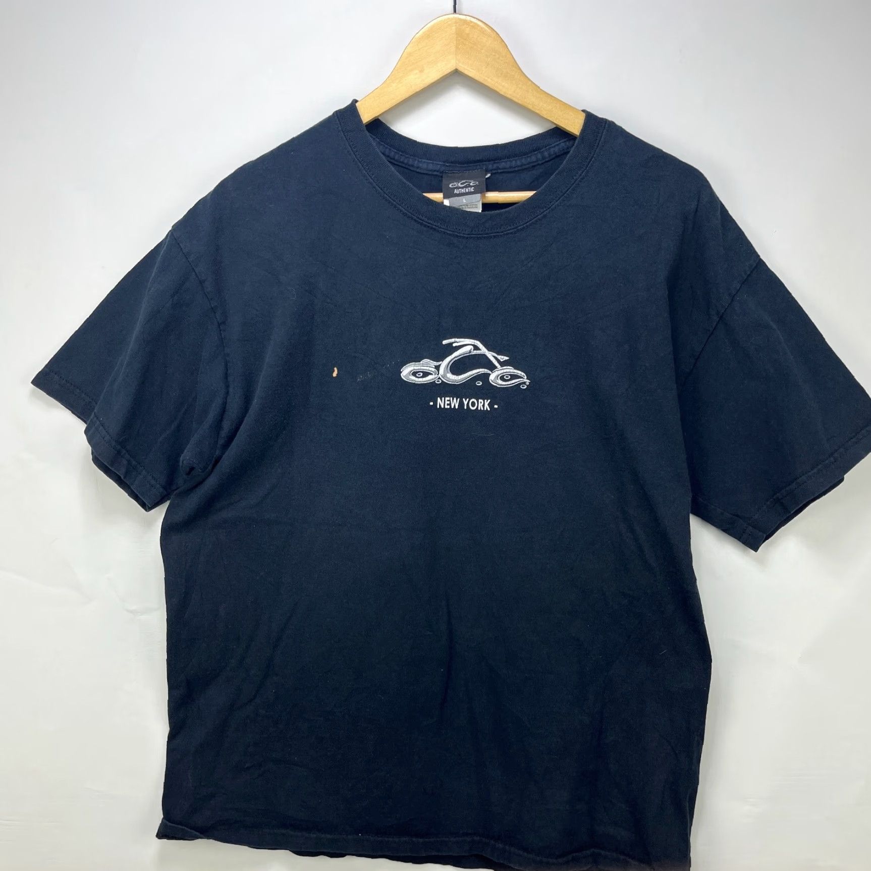 Vintage VINTAGE Sun Faded Orange County Choppers Biker T-Shirt Men L Black NY Large Size US L / EU 52-54 / 3 - 4 Thumbnail