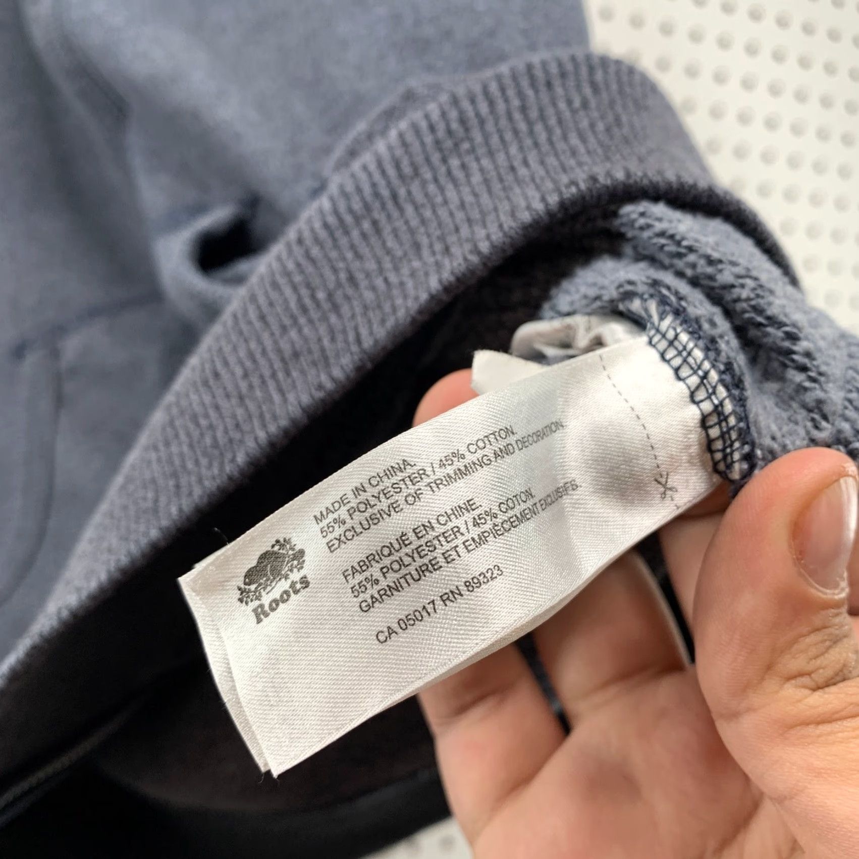 Roots Roots Hoodie Mens Large Gray Logo Fleece Zip Hooded Sweatshirt Outdoor Shirt Size US L / EU 52-54 / 3 - 6 Thumbnail