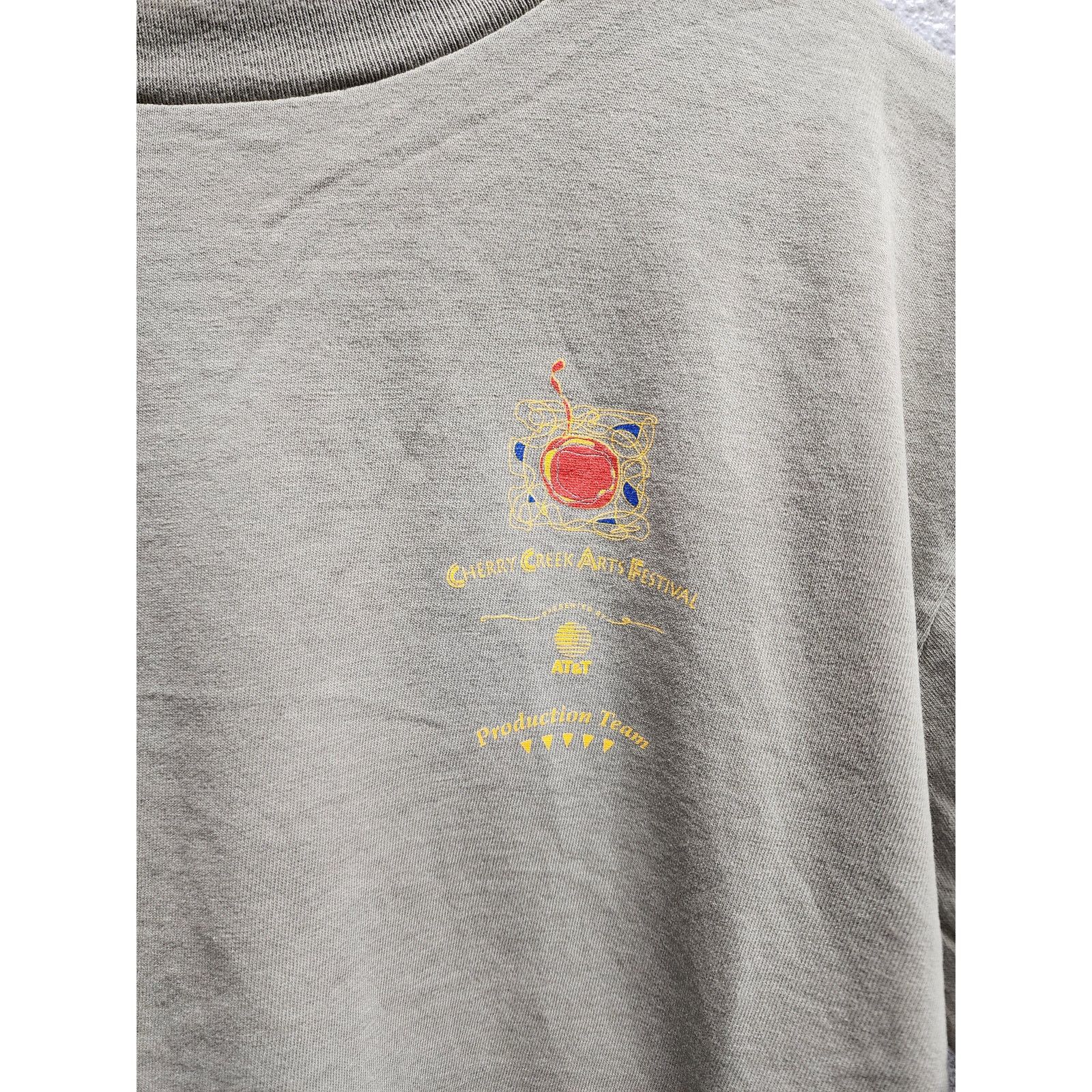 Tultex Vintage Cherry Creek Arts Festival Shirt Tee T-Shirt 90s L Size US L / EU 52-54 / 3 - 2 Thumbnail