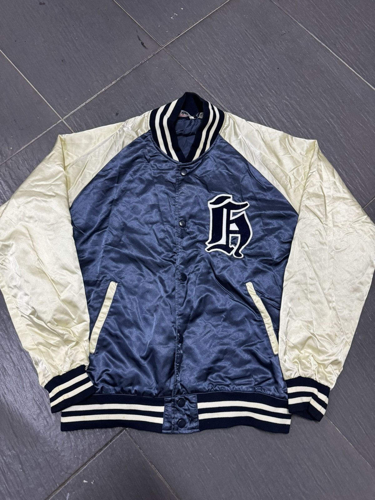 MLB × Vintage VINTAGE BASEBALL JACKET Size US L / EU 52-54 / 3 - 1 Thumbnail