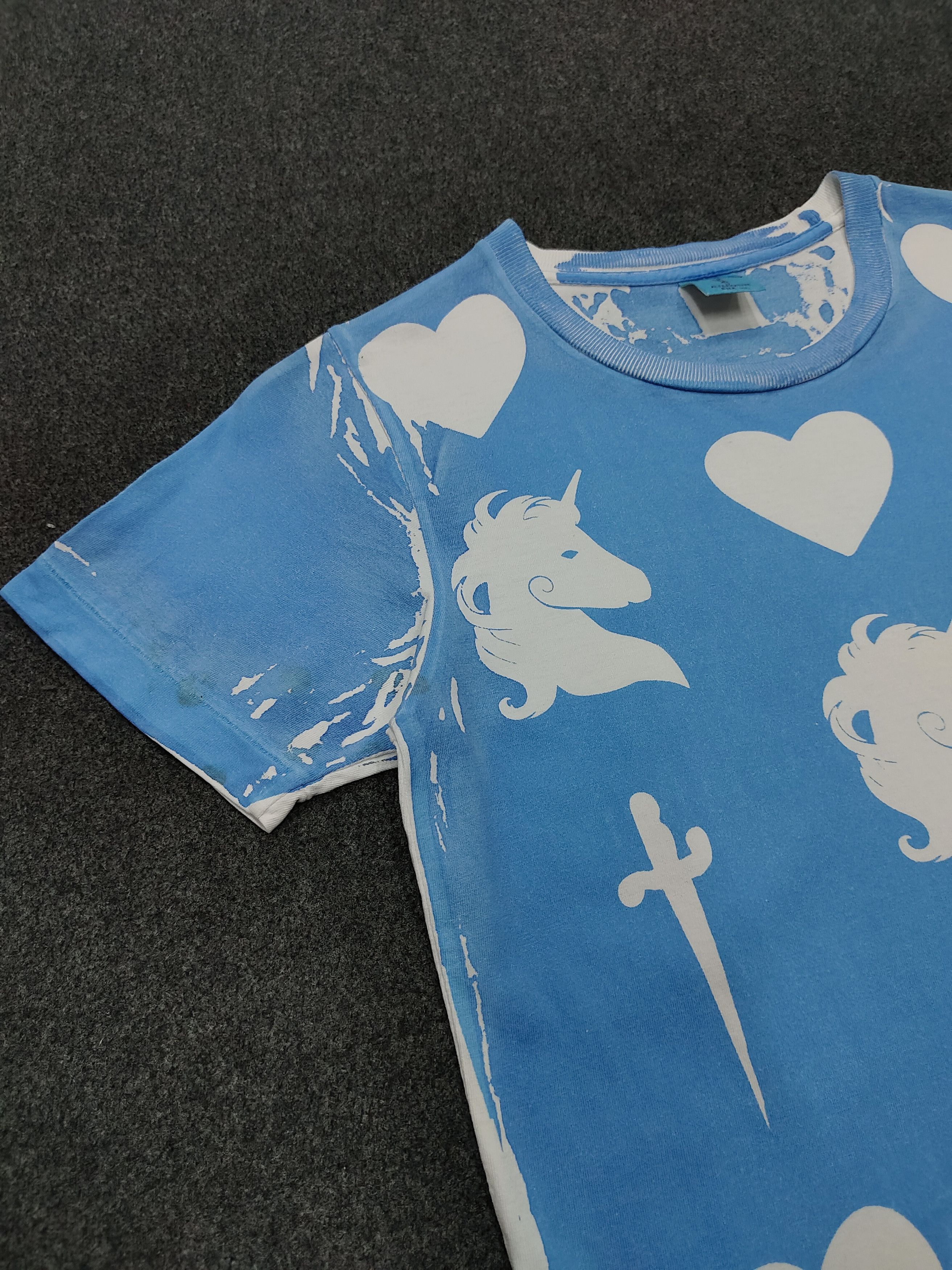 Band Tees SICK🇯🇵 Vtg RNA Inc X Motorheart Unicorn Graphic Tshirt Size US M / EU 48-50 / 2 - 3 Thumbnail