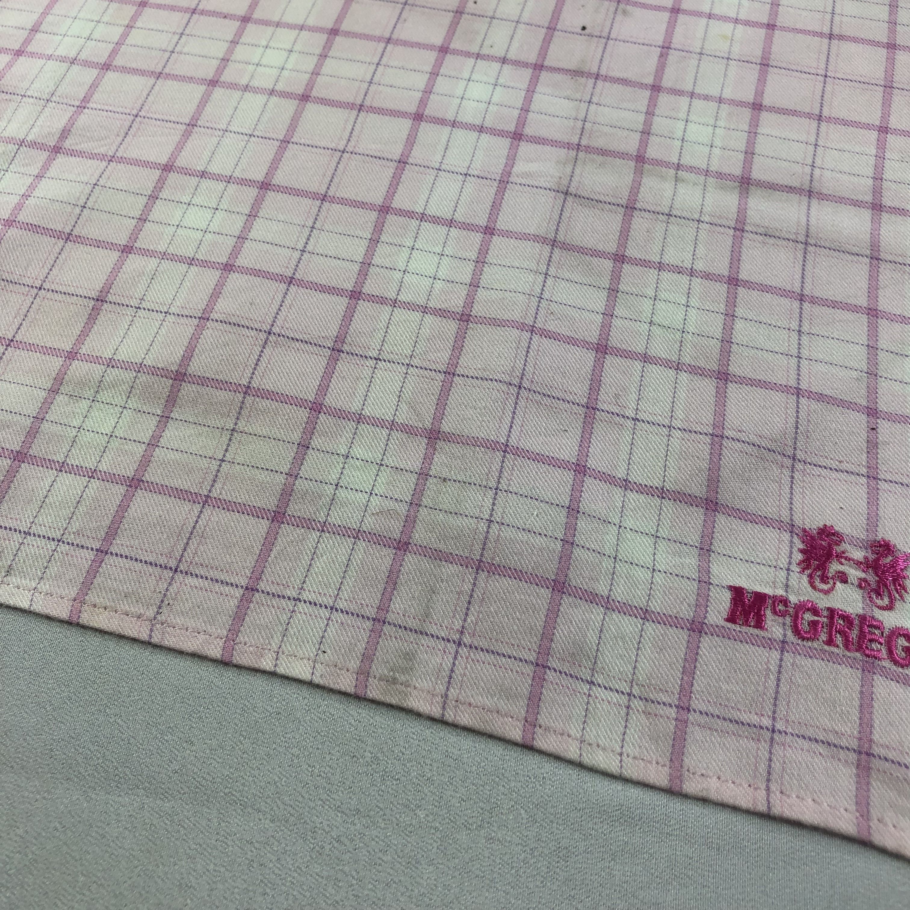 McGregor × Vintage McGregor Pink Handkerchief Neckerchief Bandana H1873 Size ONE SIZE - 5 Thumbnail
