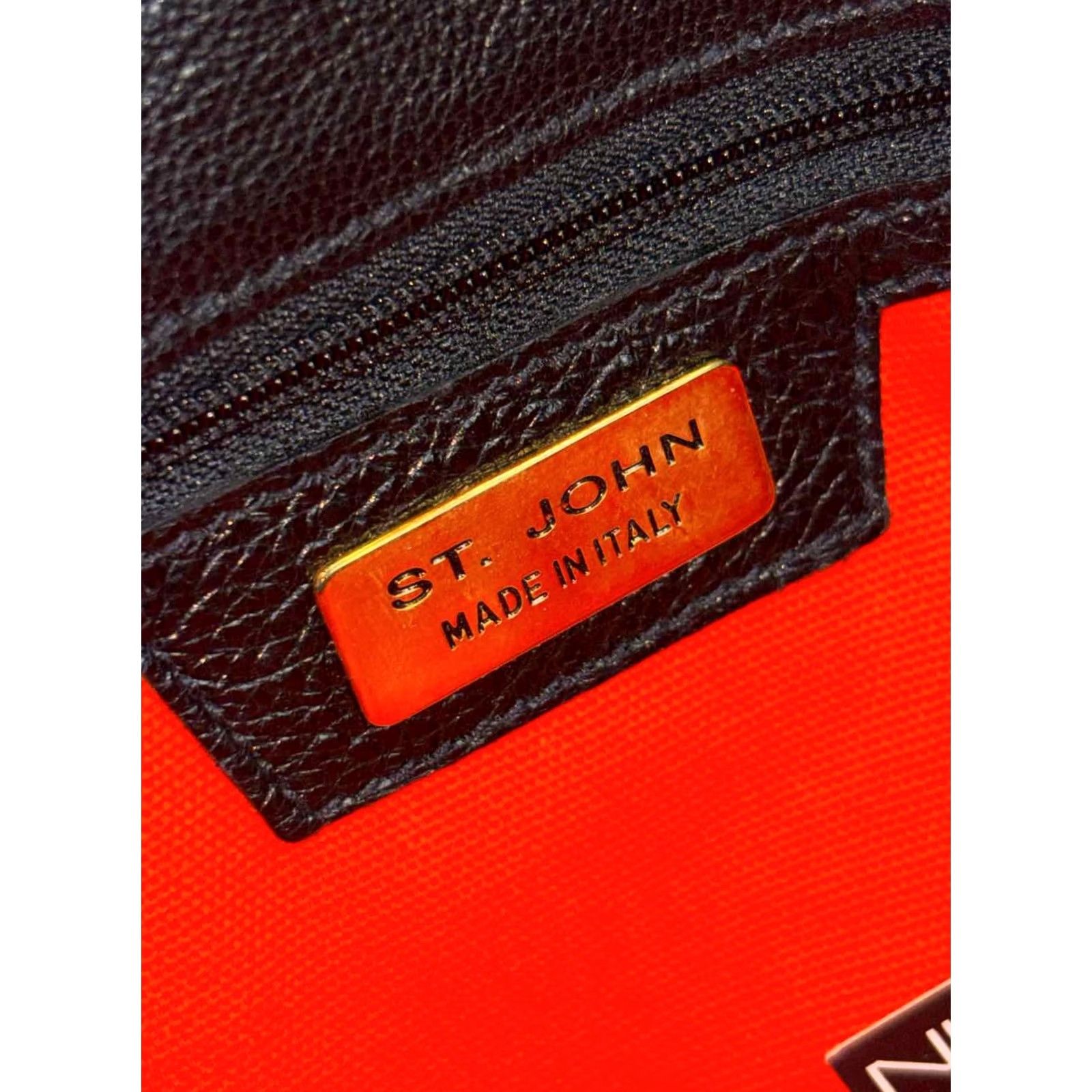 Vintage St John Crossbody Black Pre-Owned Size ONE SIZE - 7 Thumbnail