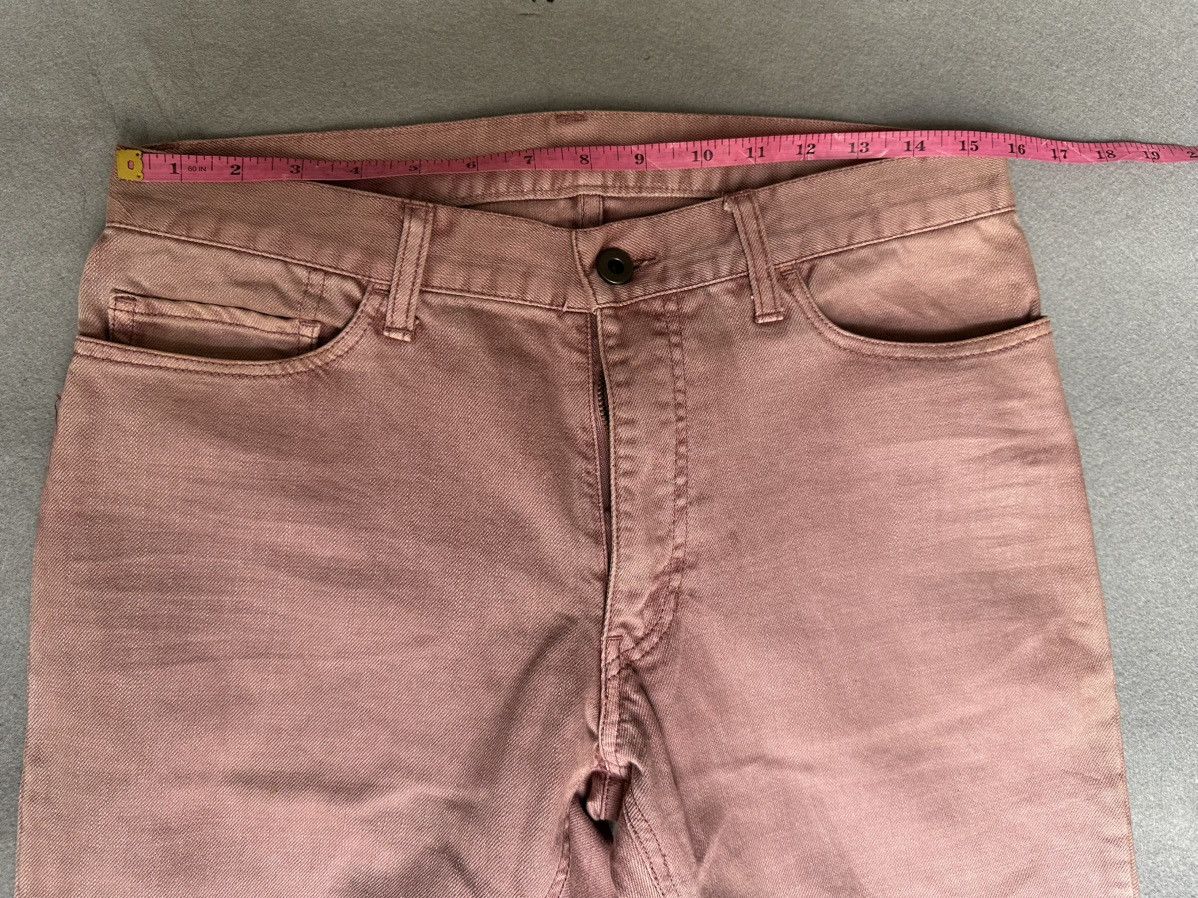 Japanese Brand FLARE Difference Rupert Pink Denim Size US 31 - 3 Thumbnail