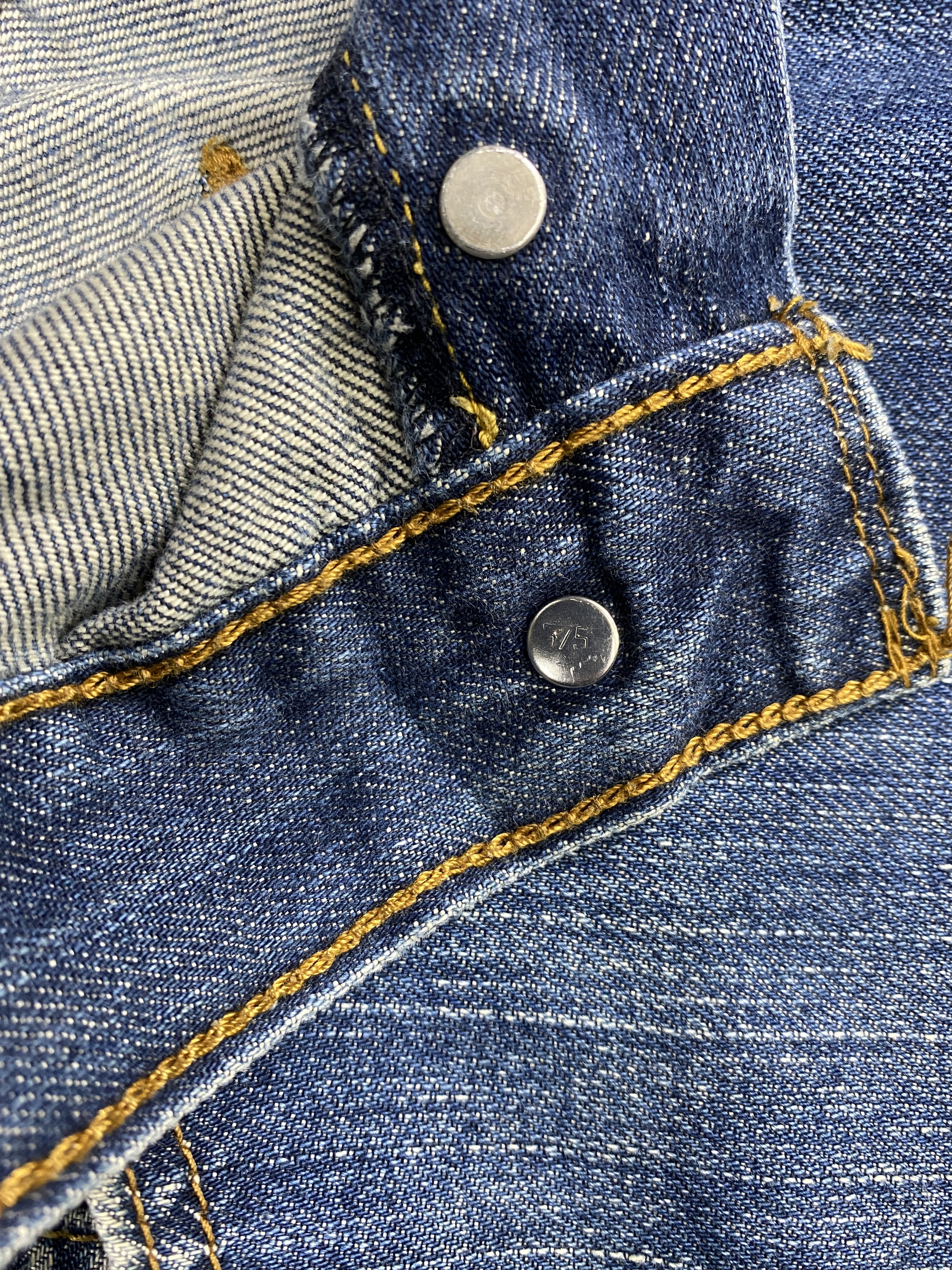 Levi's Distressed Blue Vintage Levi's 501 Jeans 36x31 Denim -JN2221 Size US 36 / EU 52 - 7 Thumbnail