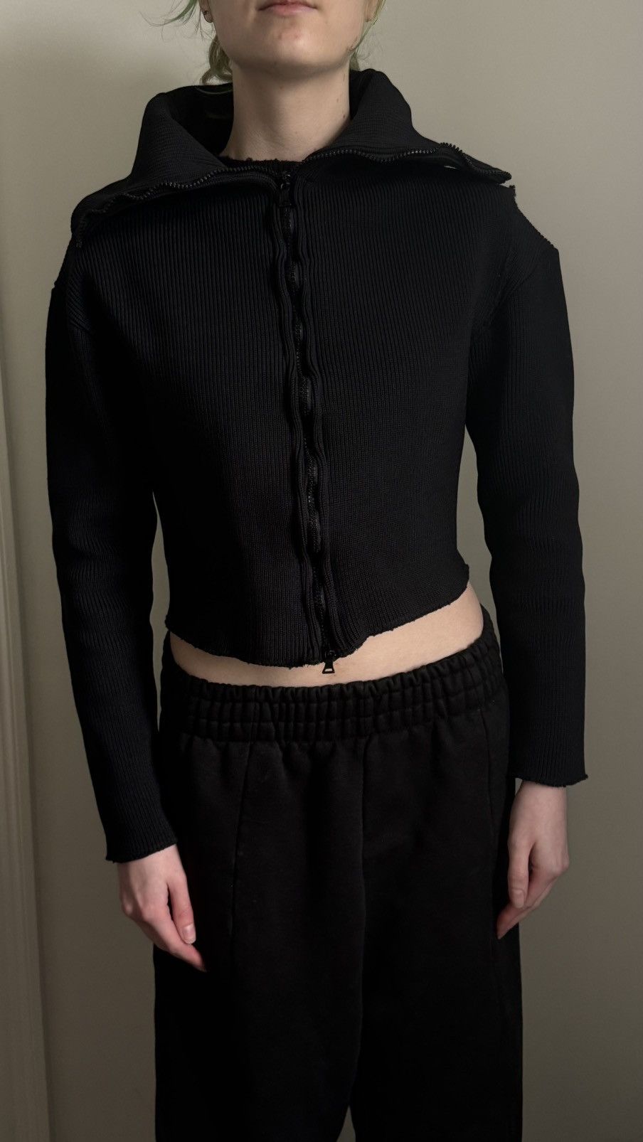 Vetements 2015 Runway sample BOTH PIECES rib tops Size US XXS / EU 40 - 7 Thumbnail