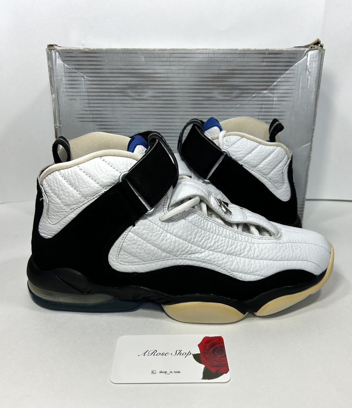 image of Nike Air Penny 4 ‘Orlando Home’(312455 101) Shoes Size: 10 M in White, Men's
