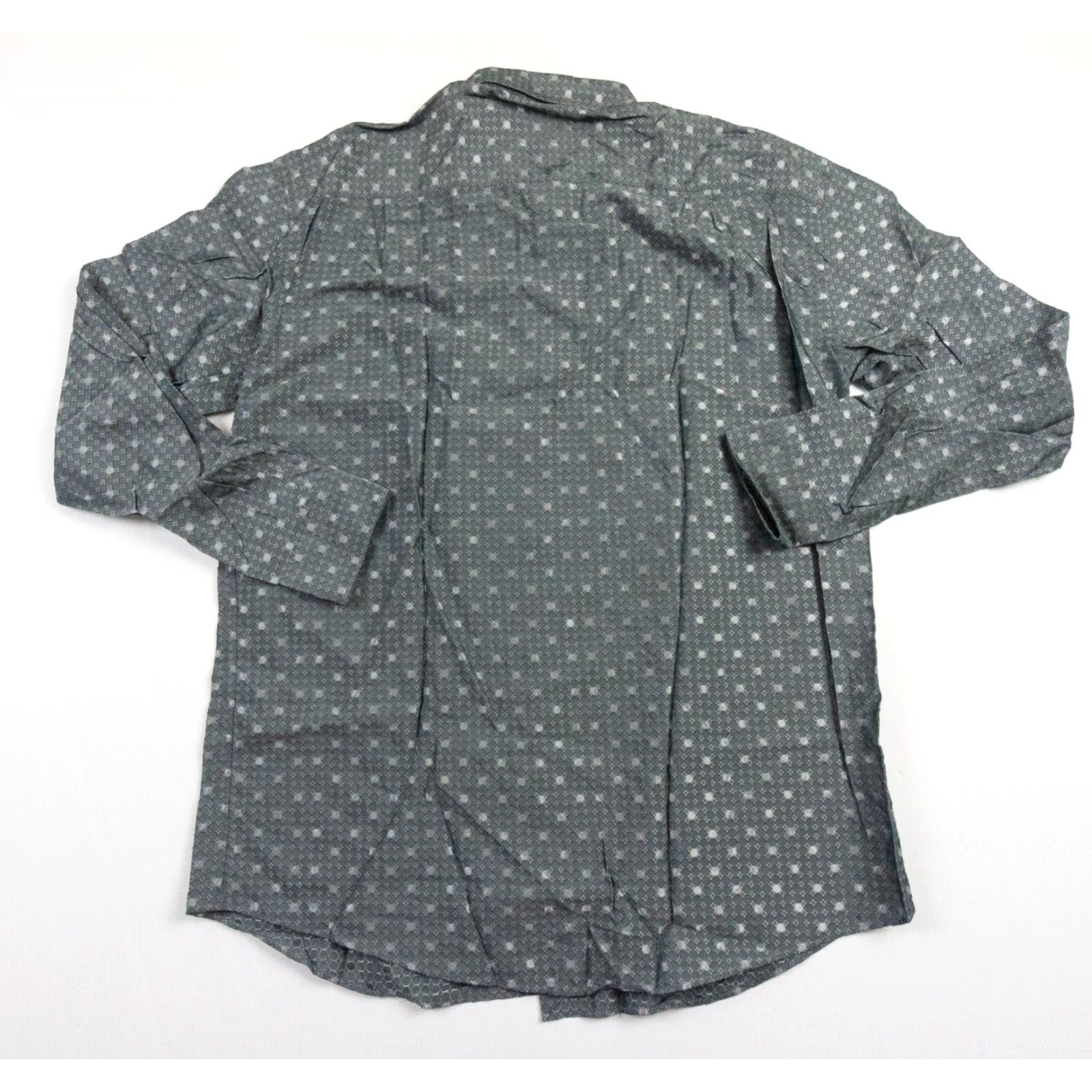 Zanella Zanella Button Up Shirt Mens XL Gray Long Sleeve Collared Preppy Workwear Size US XL / EU 56 / 4 - 5 Thumbnail