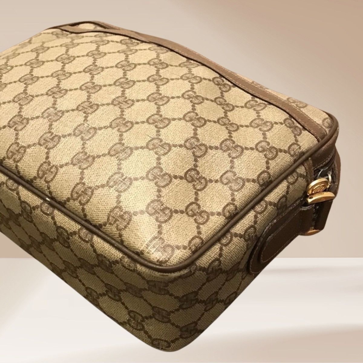 Gucci Vintage Gucci GG Supreme Crossbody |Coated Canvas & Leather Size ONE SIZE - 6 Thumbnail