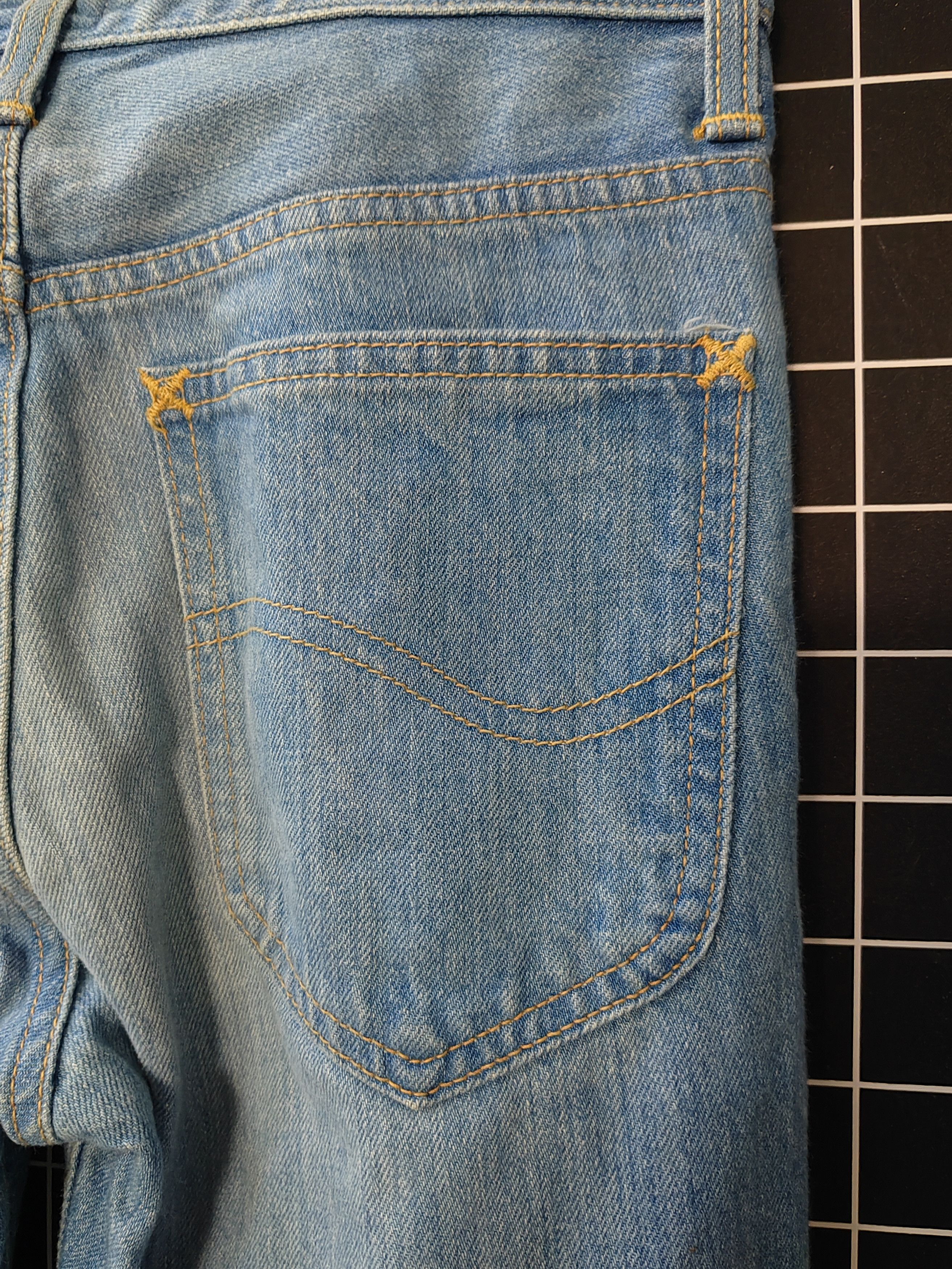 Lee Vintage LEE DIstressed Style Jeans Denim Size US 31 - 7 Thumbnail