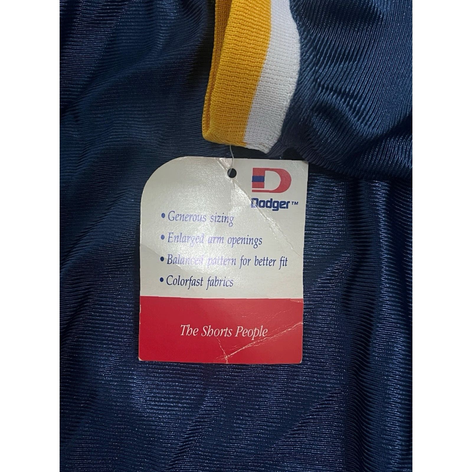 Vintage VINTAGE Dodgers Basketball jersey Tank Mens XL Blue 90s Made in USA NOS NWT Athletic Jersey 90s Basketball Mens XL Blue Dodgers Tank Size US XL / EU 56 / 4 - 3 Thumbnail