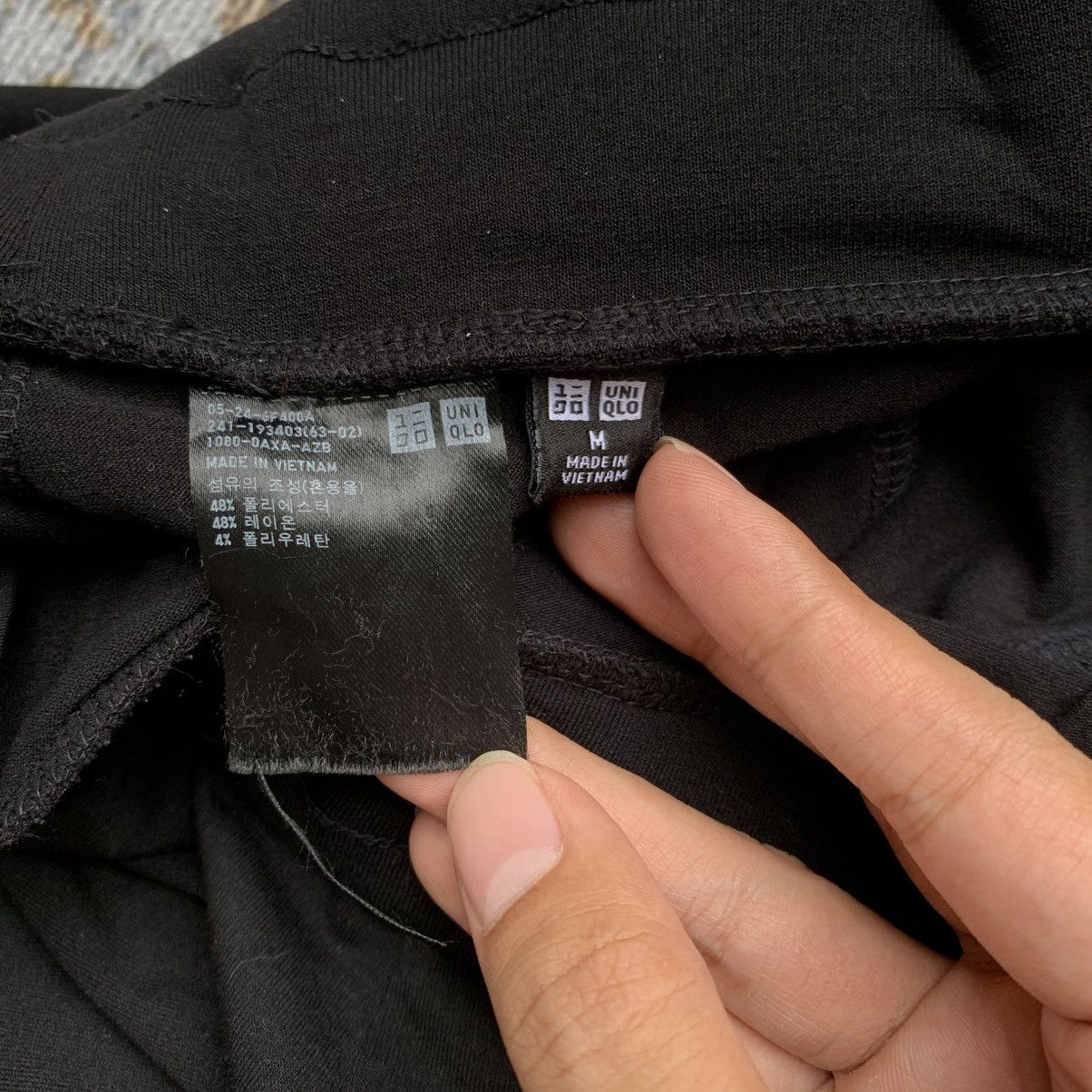 Japanese Brand Rare Vintage Japanese Brand Yohji Style Uniqlo Wide Pants Size US 32 / EU 48 - 7 Thumbnail