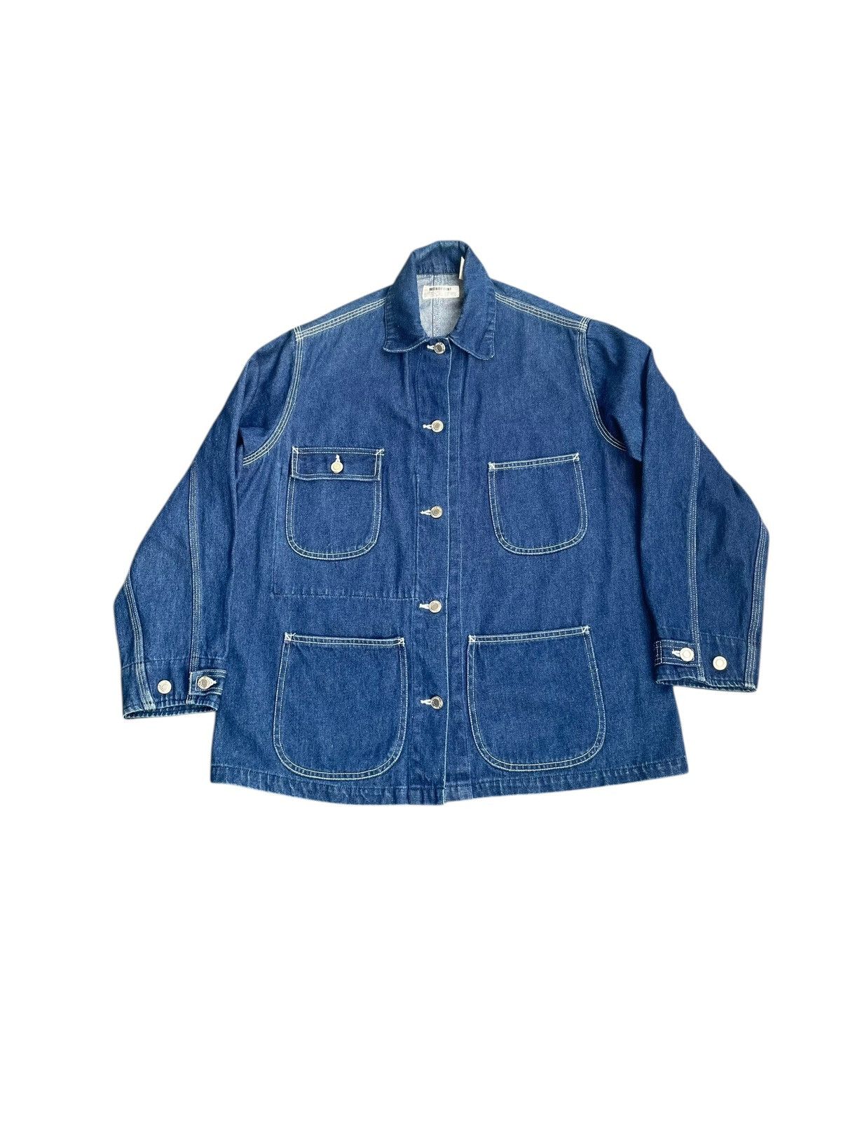 Japanese Brand Monopoint Chore Jacket Size US L / EU 52-54 / 3 - 1 Thumbnail