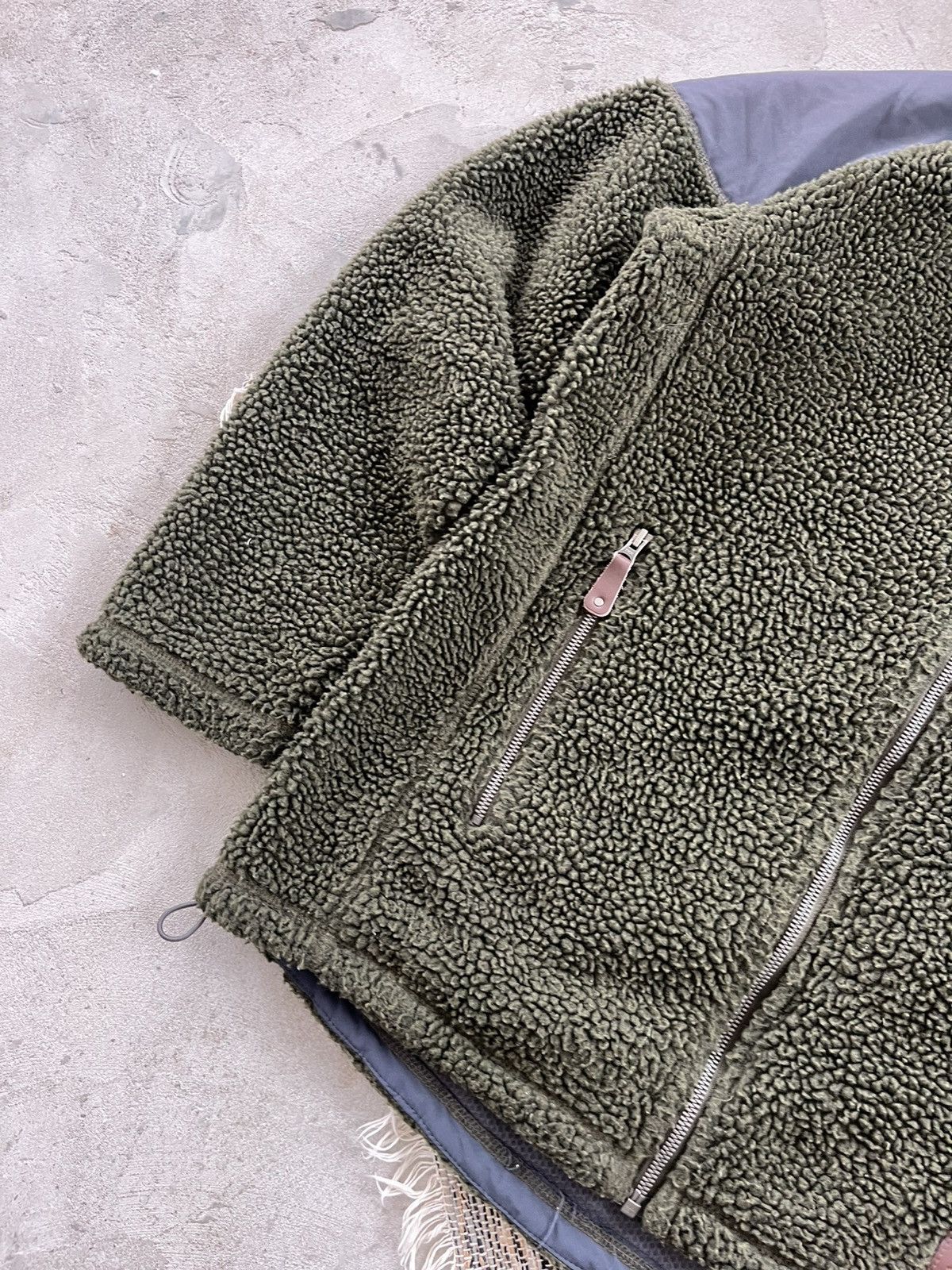Karrimor Karrimor Green Sherpa Fleece Jacket Sweatshirt Outdoor y2k Size US M / EU 48-50 / 2 - 7 Thumbnail