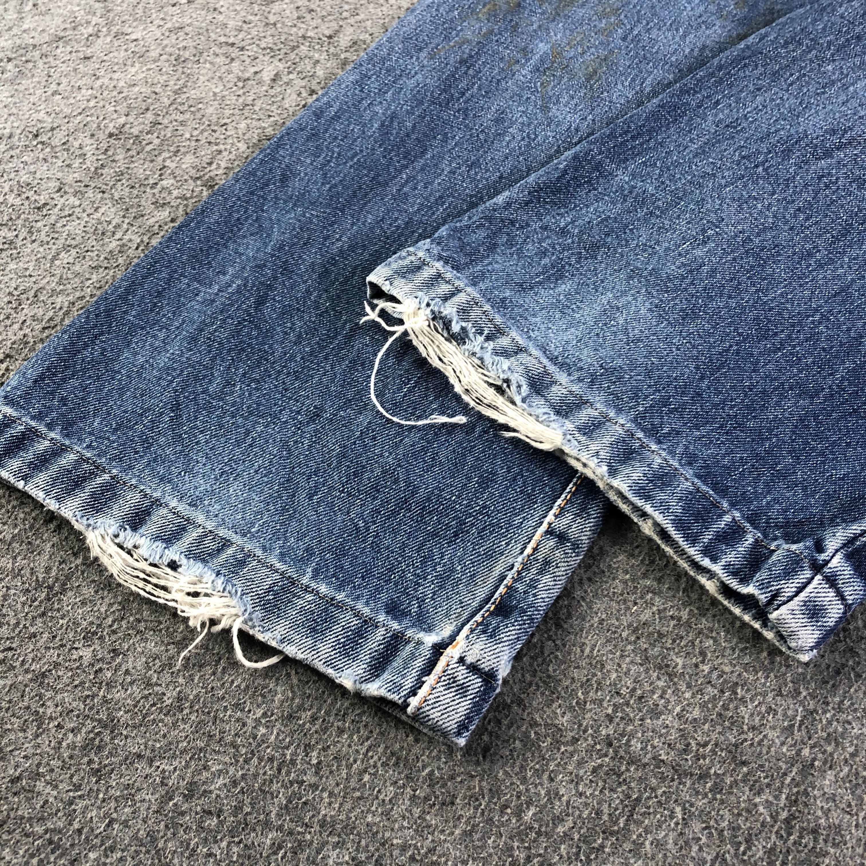 Edwin Vintage Blue Wash Edwin 505 Selvedge Jeans-J2965 Size US 28 / EU 44 - 6 Thumbnail