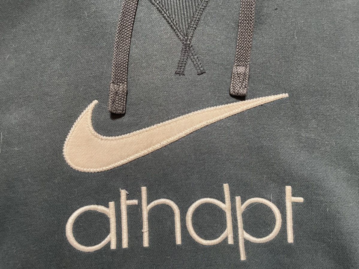 Nike Vintage Baggy Nike Big Swoosh Athdpt Drill Hoodie Y2K Size US M / EU 48-50 / 2 - 7 Thumbnail