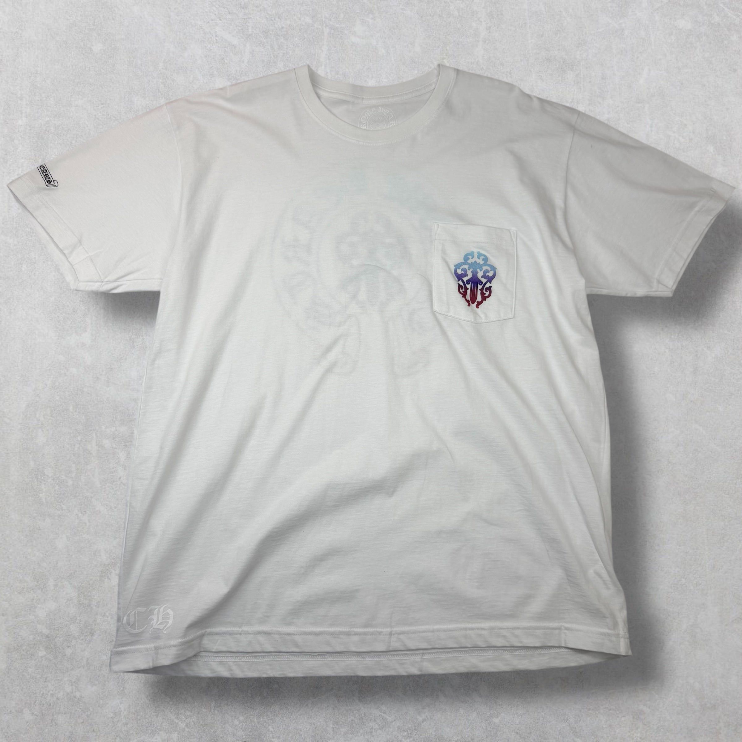 Chrome Hearts Chrome Hearts Gradient Dagger Tee White XXL Size US XXL / EU 58 / 5 - 2 Thumbnail