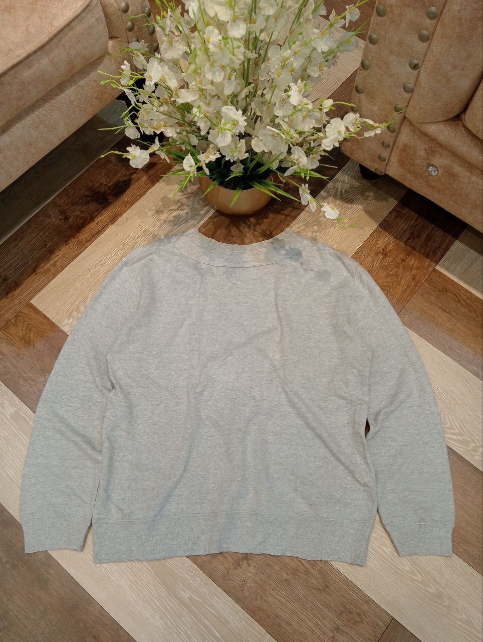 Issey Miyake ISSEY MIYAKE NE-NET CAMERA SWEATSHIRT - SIZE 3 GREY Size US L / EU 52-54 / 3 - 9 Thumbnail