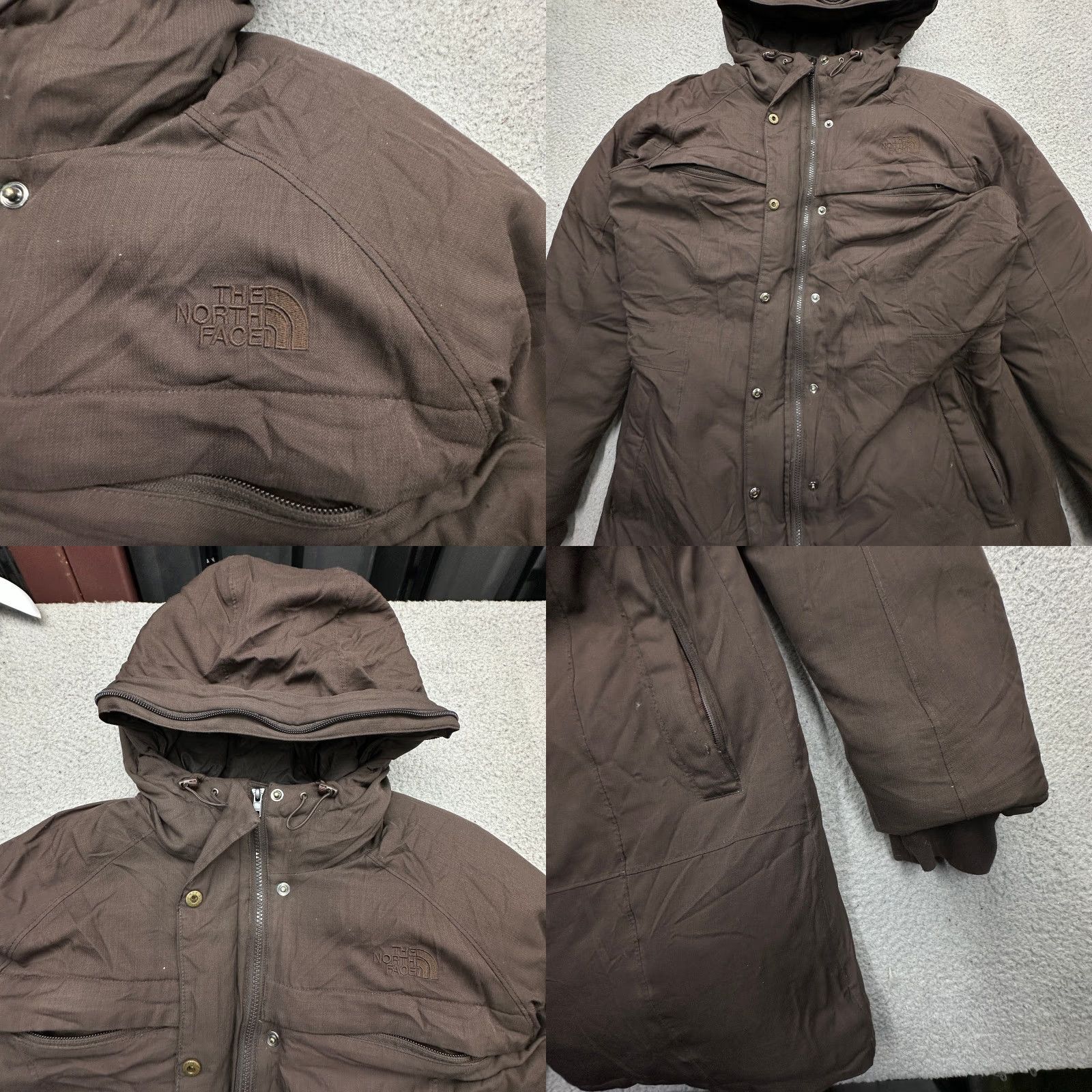 The North Face VINTAGE? The North Face Parka Coat Women XL Brown HyVent Down Puffer Jacket Size XL / US 12-14 / IT 48-50 - 9 Thumbnail