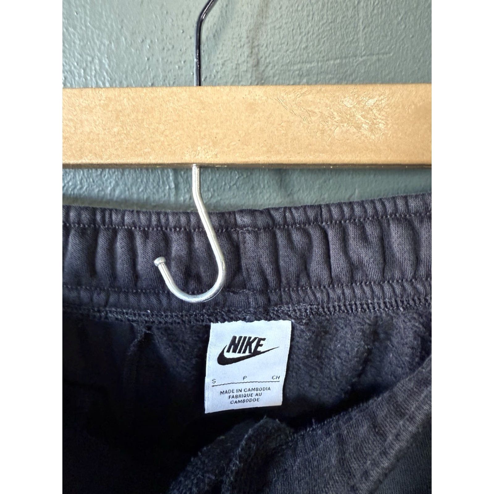 Nike Nike Mens Black Jogger Sweapants w/ Drawstring Size Small Size US 29 - 3 Thumbnail