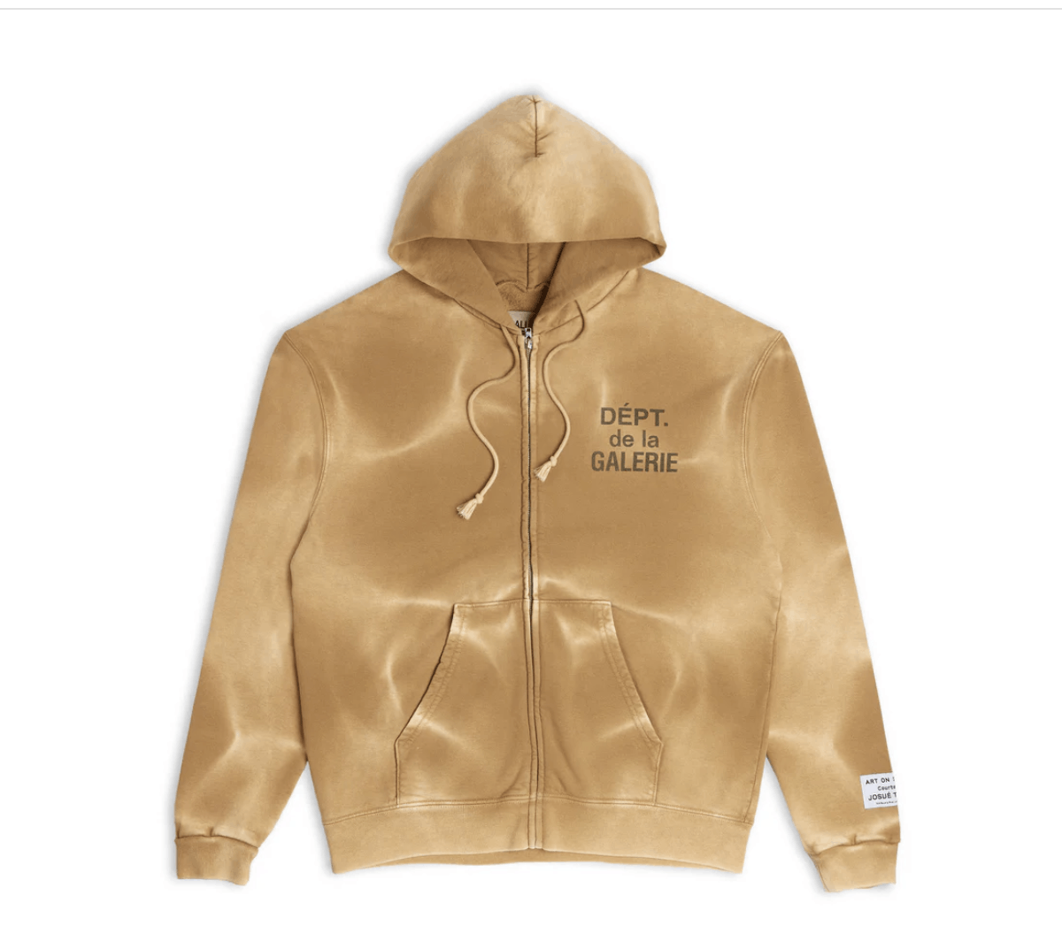 Gallery Dept. Gallery Dept. Logo-Printed Zip Up Hoodie Size US M / EU 48-50 / 2 - 1 Thumbnail