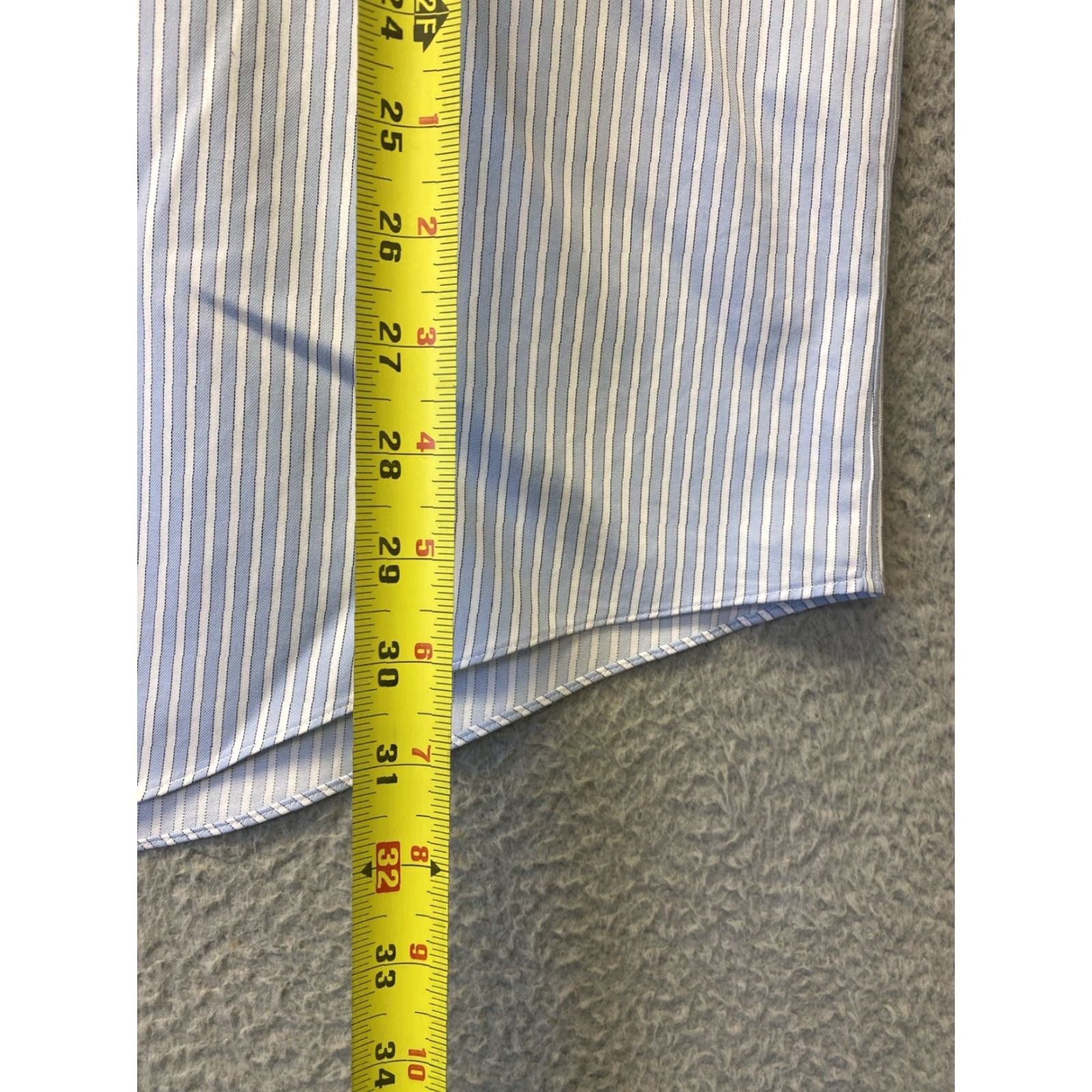 Brooks Brothers VINTAGE Brooks Brothers Dress Shirt Mens 16.5 Blue Long Sleeve Button Up Business Casual Formal Wedding 90s Mens Size US L / EU 52-54 / 3 - 7 Thumbnail