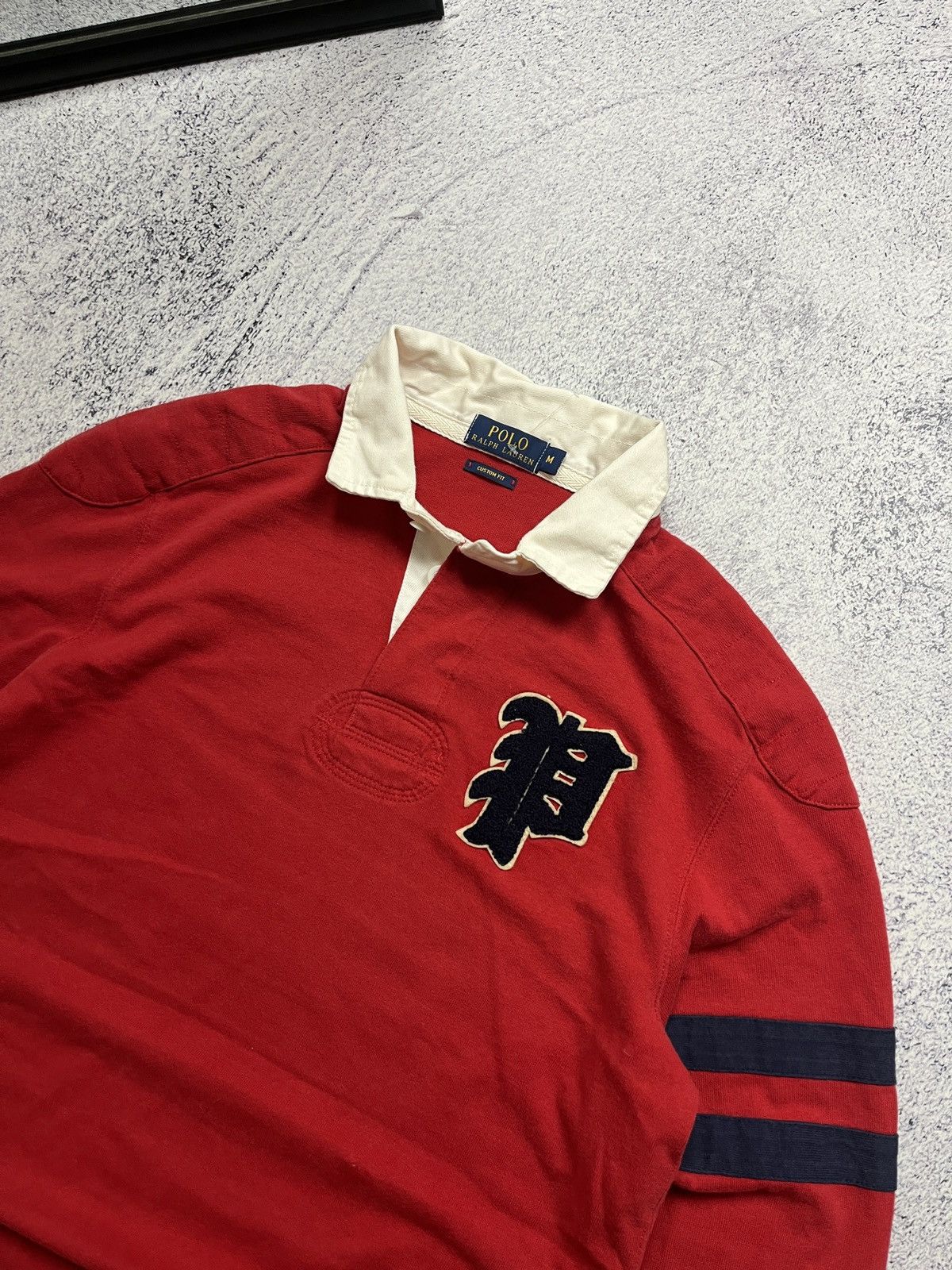 Polo Ralph Lauren Vintage Polo Ralph Lauren Rugby Shirt #67 Big Logo Y2k Size US M / EU 48-50 / 2 - 6 Thumbnail