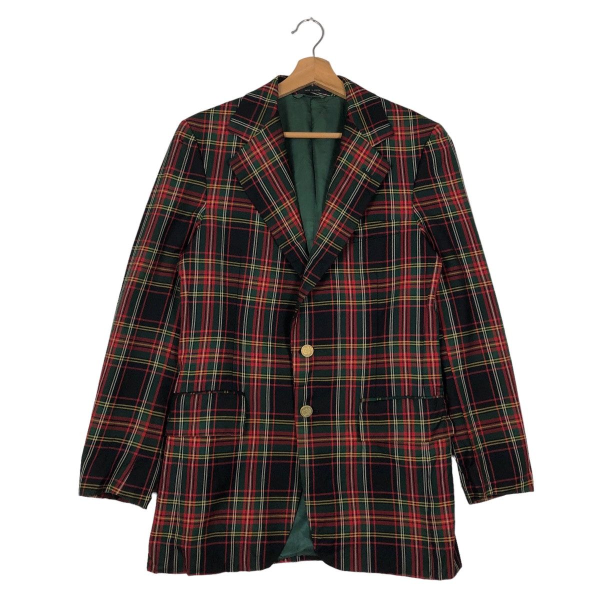 Japanese Brand 🔥Punk Design Double Breast Coats Whitehouse Japan Size US M / EU 48-50 / 2 - 1 Thumbnail
