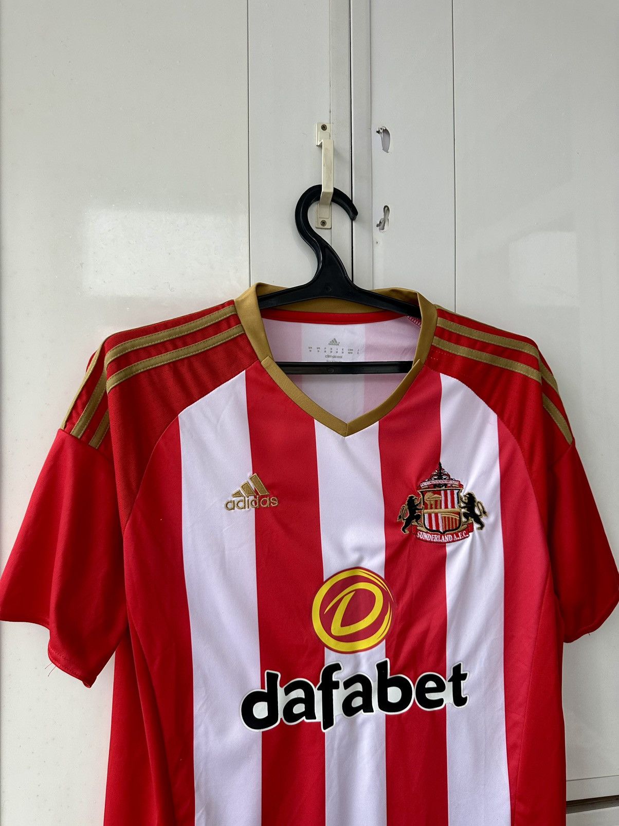 Adidas Vintage 2016 SunderLand Club Adidas Jersey Club Size US M / EU 48-50 / 2 - 6 Thumbnail