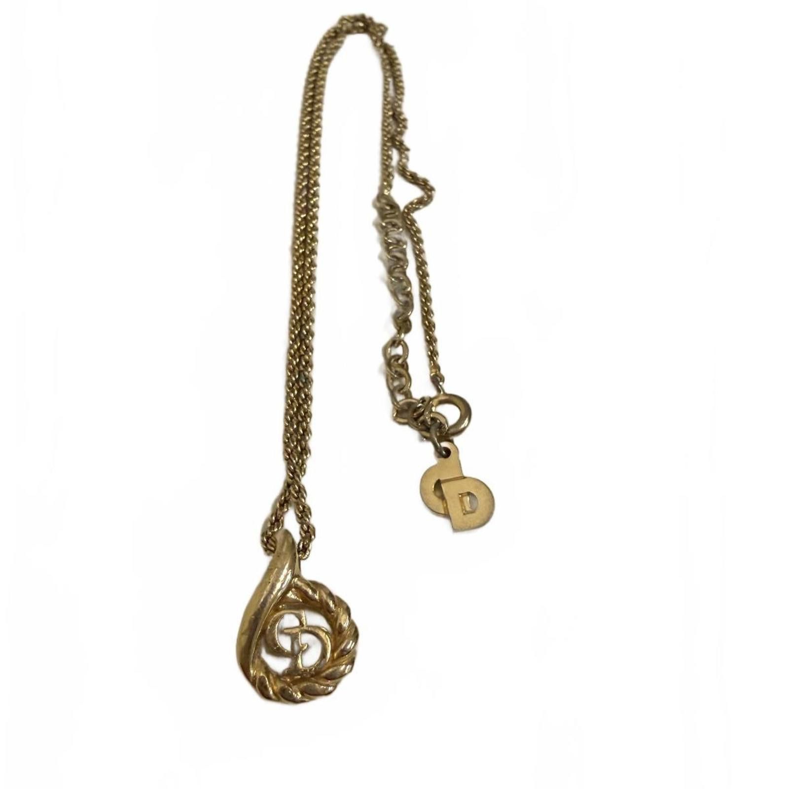 Christian Dior Monsieur Authentic Christian Dior Gold Plated Necklace- EUC Size ONE SIZE - 1 Thumbnail