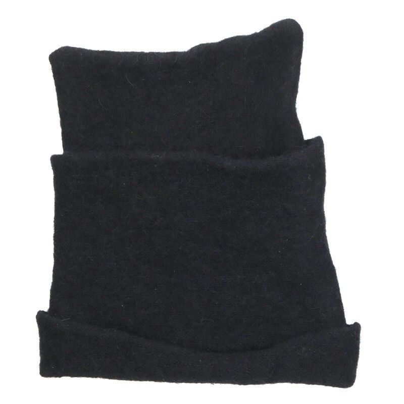 Yohji Yamamoto Yohji Yamamoto // Alpaca fur beanie Size ONE SIZE - 2 Thumbnail