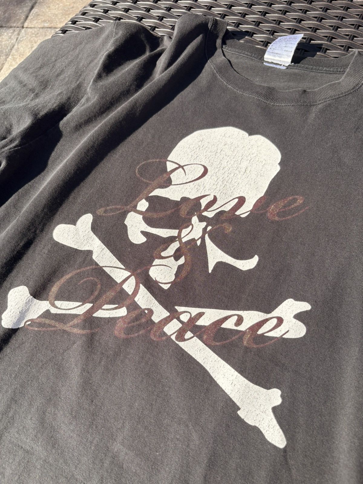Mastermind Japan Mastermind Japan Final Countdown Love & Peace Skull Tee Size US L / EU 52-54 / 3 - 2 Thumbnail