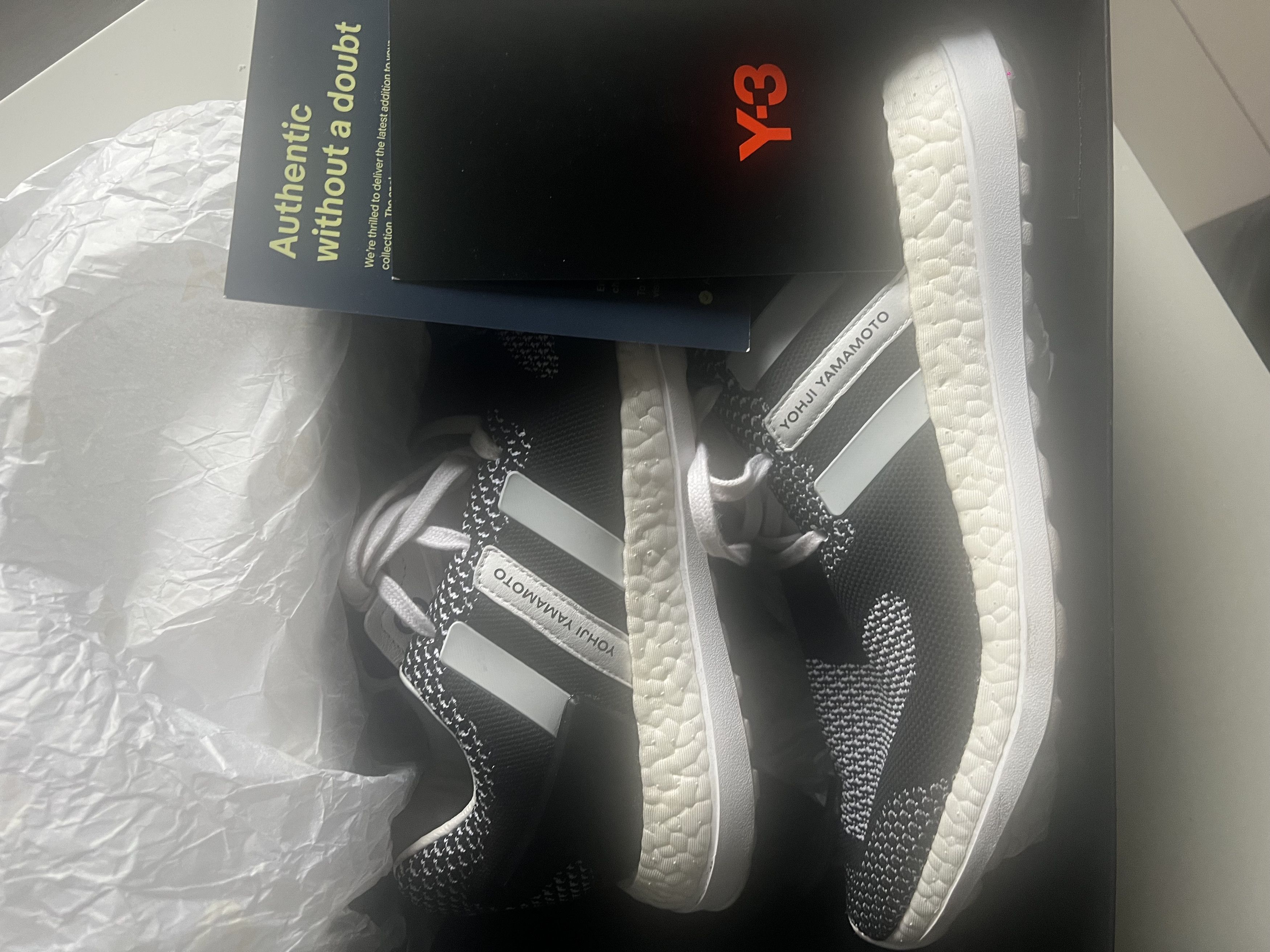 Adidas adidas Y-3 Pureboost ZG Knit Size US 9.5 / EU 42-43 - 2 Thumbnail