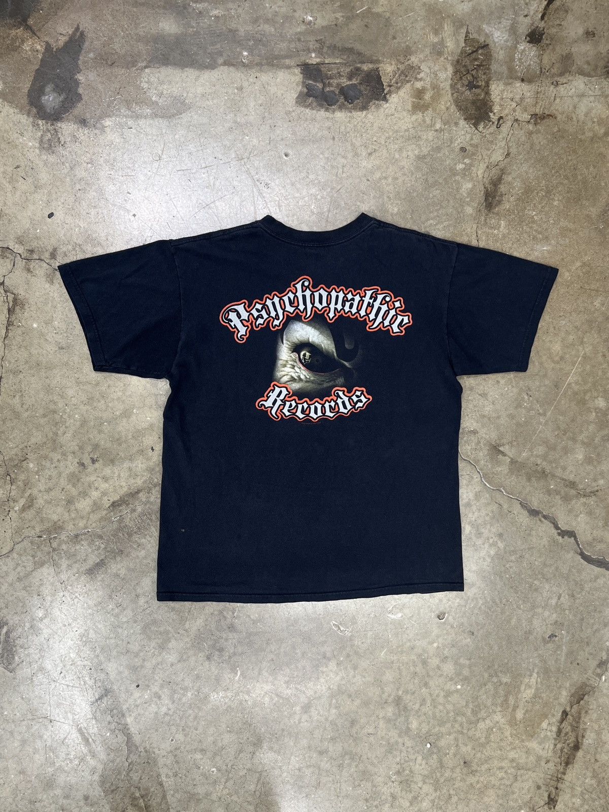 Band Tees Vintage 2009 Insane Clown Posse Psychopathic Records Large Size US L / EU 52-54 / 3 - 2 Thumbnail