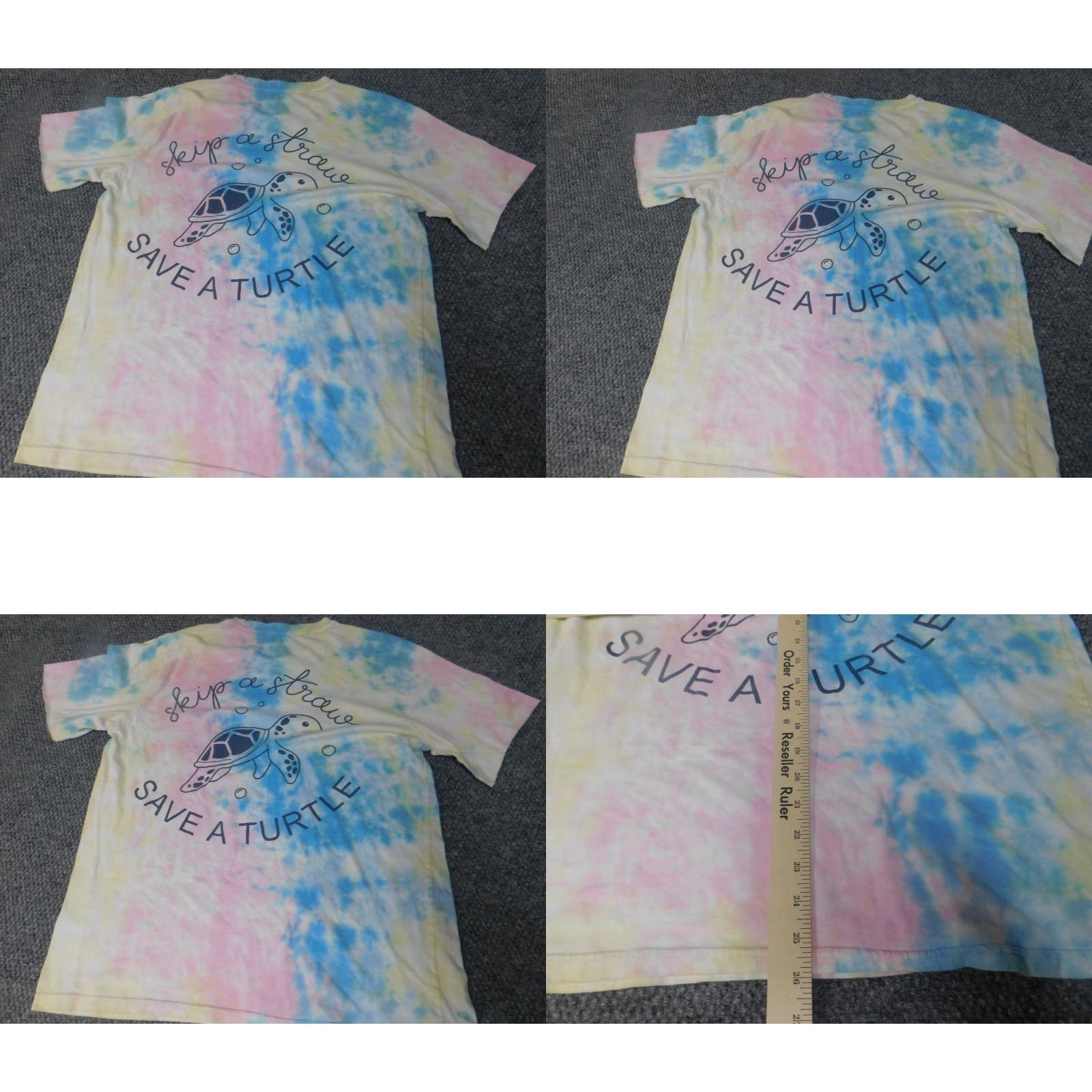 ESPIRIT Southern Spirit Womens Shirt M tie dye turtle Dog Dolman Viscose Crew Neck Short Sleeve Multicolor Blouse casual Basic Regular Modern 90s? Size M / US 6-8 / IT 42-44 - 9 Thumbnail