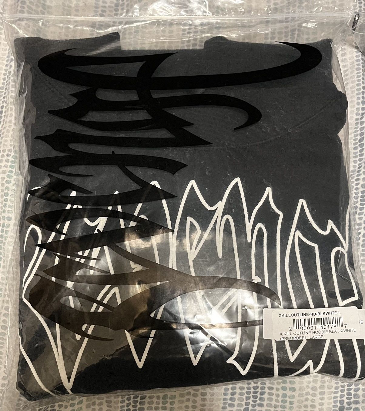 Revenge X KILL OUTLINE HOODIE Size US L / EU 52-54 / 3 - 3 Thumbnail
