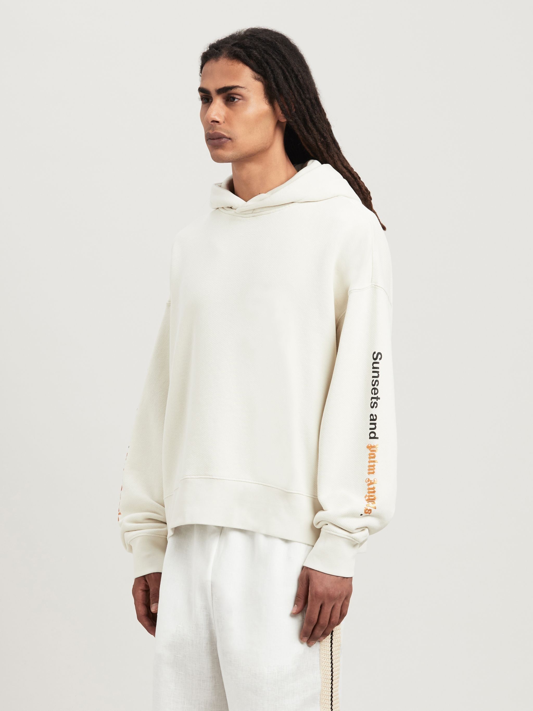 Palm Angels o1gr1nt0425 Sunsets Hoodie in Butter Size US XS / EU 42 / 0 - 4 Thumbnail