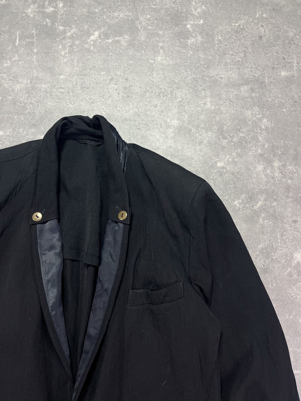 Marithe + Francois Girbaud 80s/90s Marithe Francois Girbaud Momentodue Blazer Jacket 50 Size 40R - 4 Thumbnail